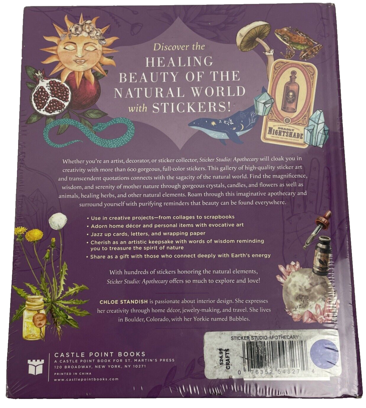 Apothecary : A Sticker Gallery for Modern Mystics, Hardcover Castle Point Books