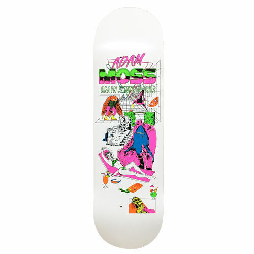Adam Moss Shark Pro deck - Death Skateboards 8 " with grip