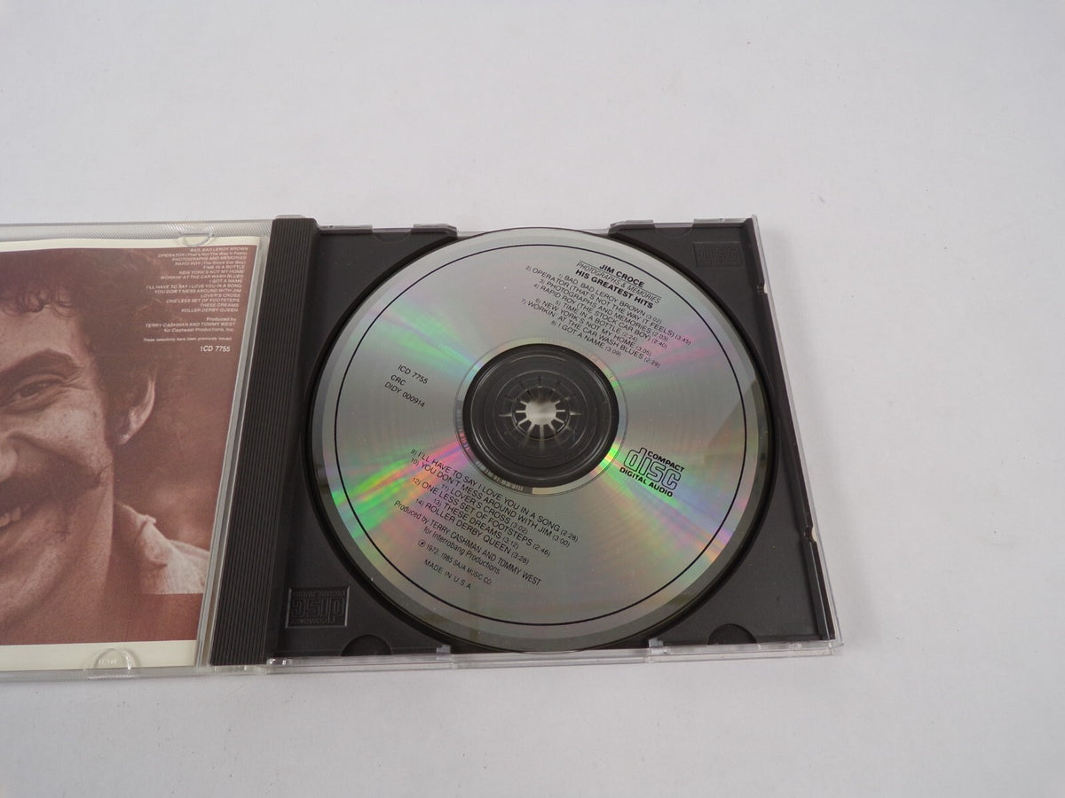 Jim Croce Photographs & Memories His Greast Hits Bad Bad Leroy Brown CD#27