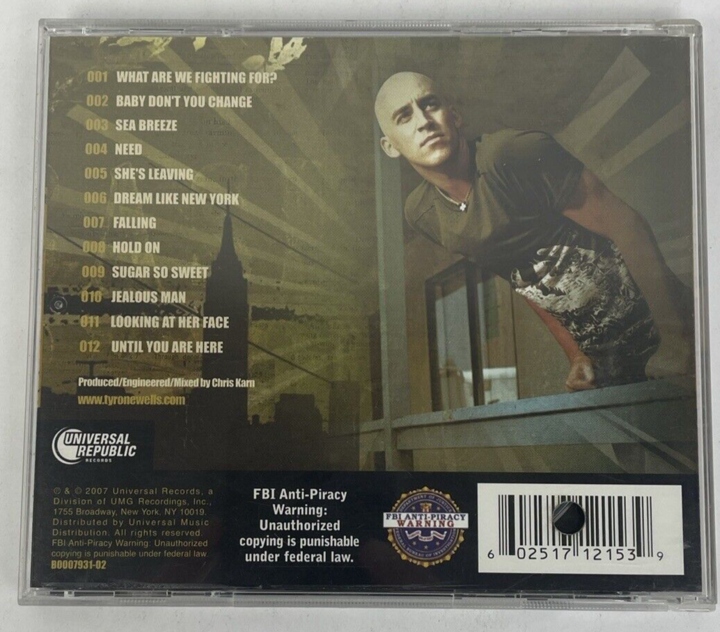 Tyrone Wells - Hold On - (Digital Audio CD 2007 Universal Records PROMO