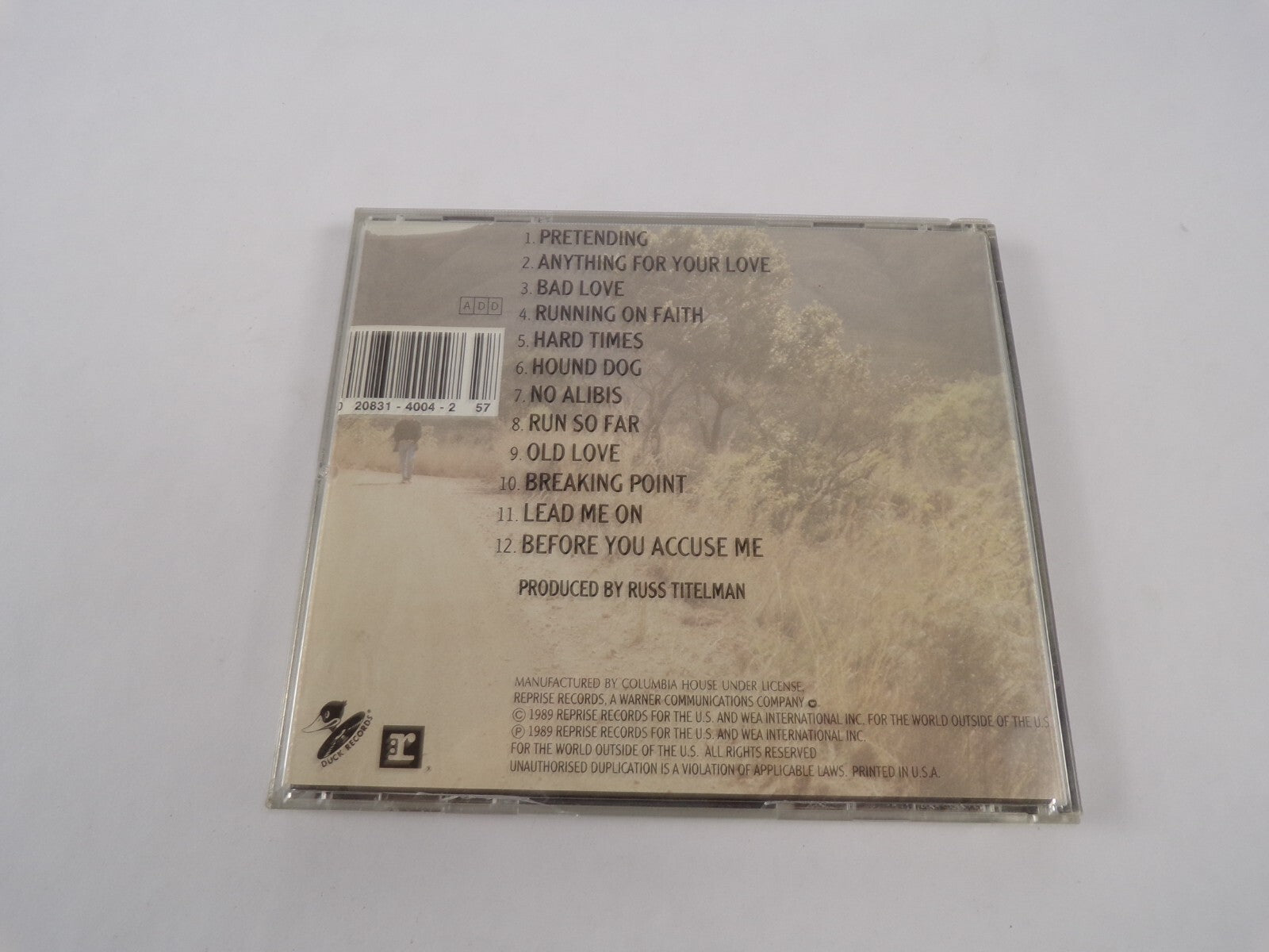 Eric Clapton .Journeyman Pretending Anything For Your Love Bad Love RunningCD#27