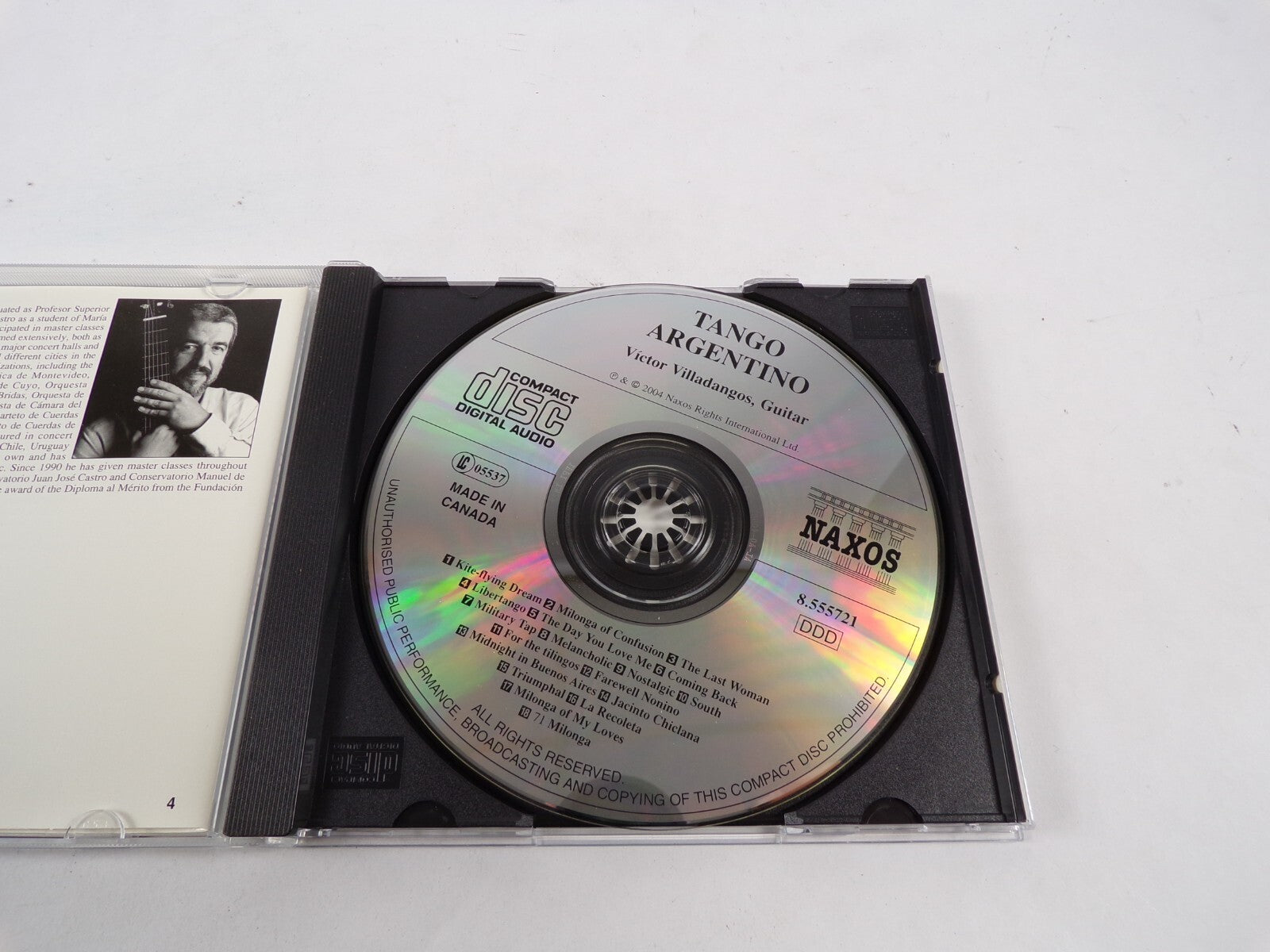 Tango Argentino Victor Villadangos Guitar Collection CD#43