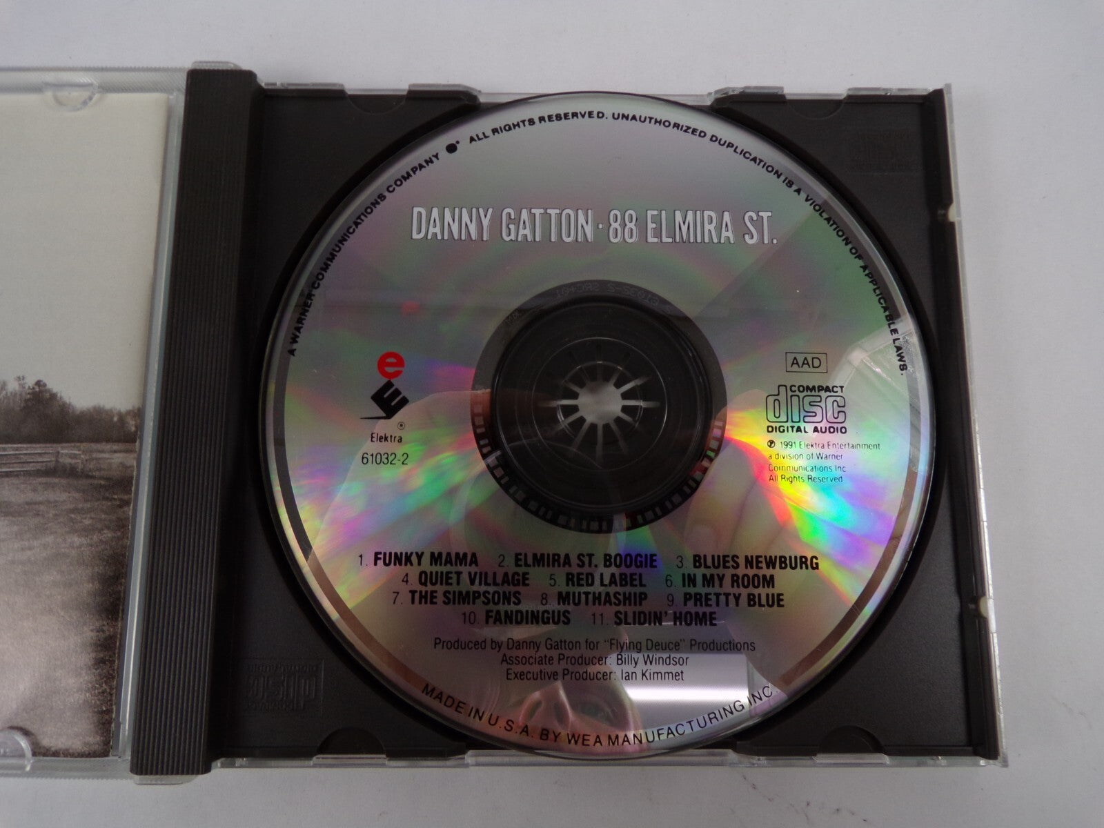 Danny Gatton 88 Elmra St Quiet Village CD#37
