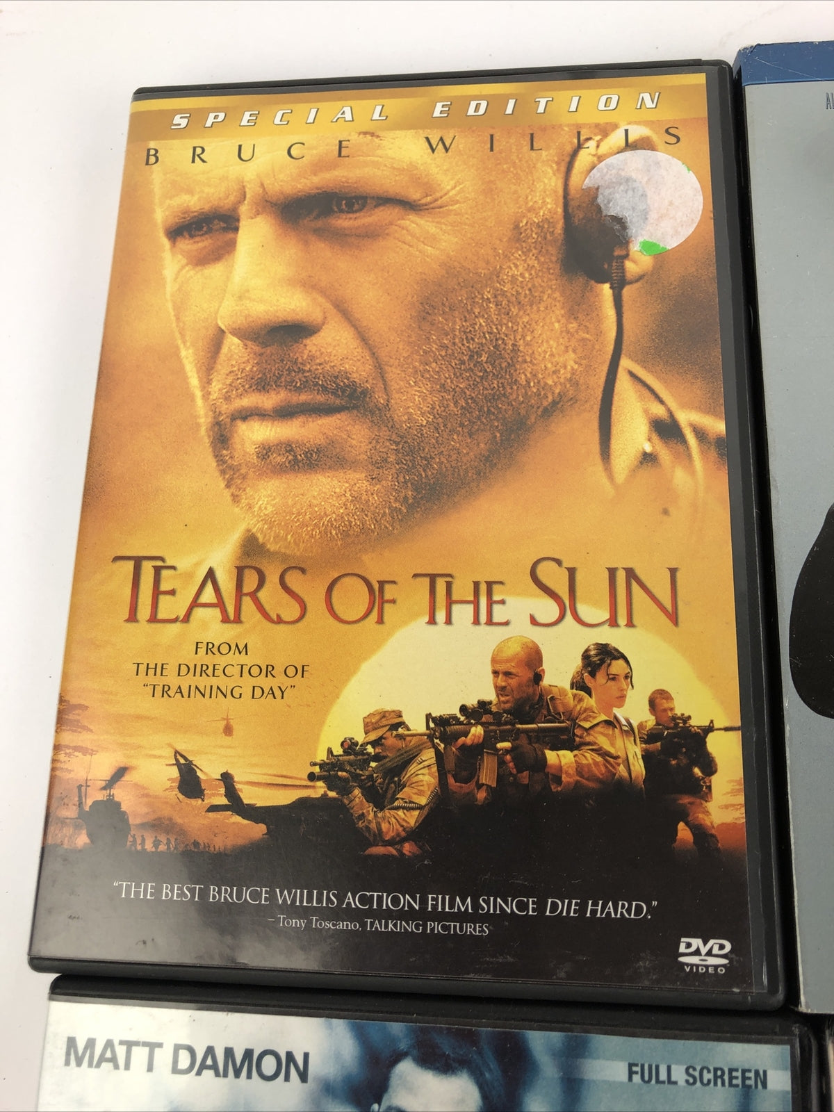 Action DVD Lot Of 6: The Bourne Supremacy, Collateral, 007, Tears of the Sun