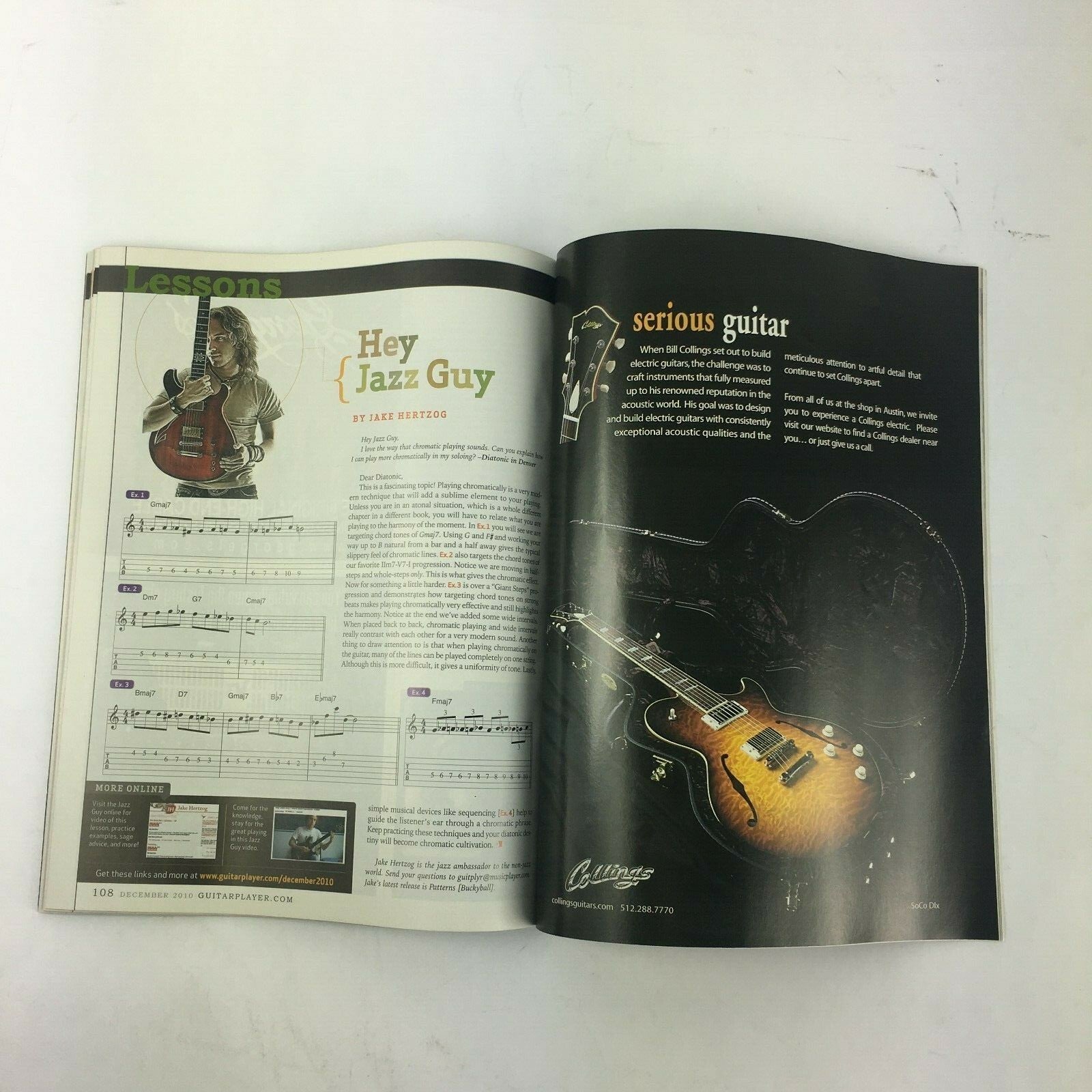 December 2010 Guitar Player Magazine Dweezil Zappa Prodigal Son
