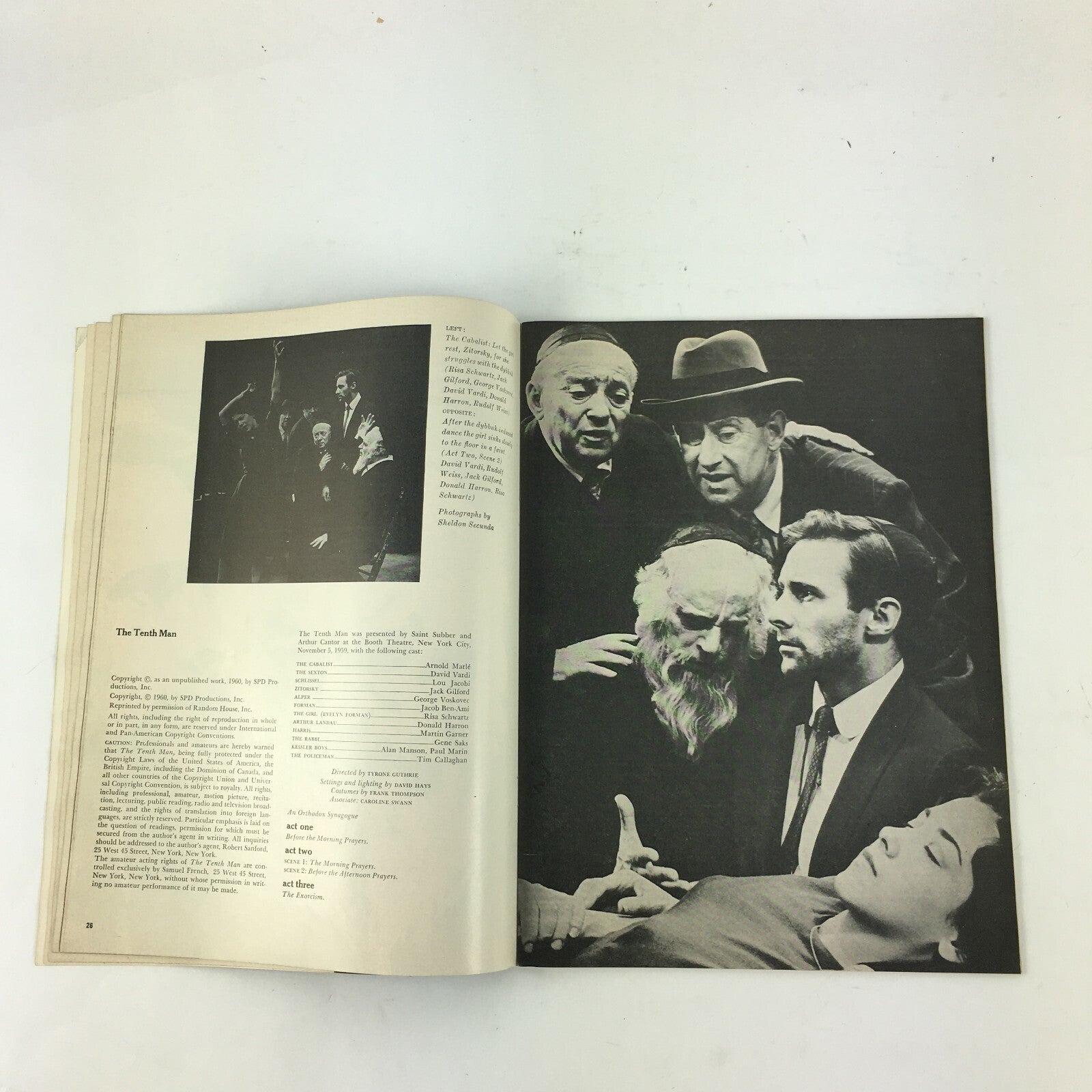 January 1961 Theatre Arts Magazine The Probocative Preminger Opera The Tenth Man