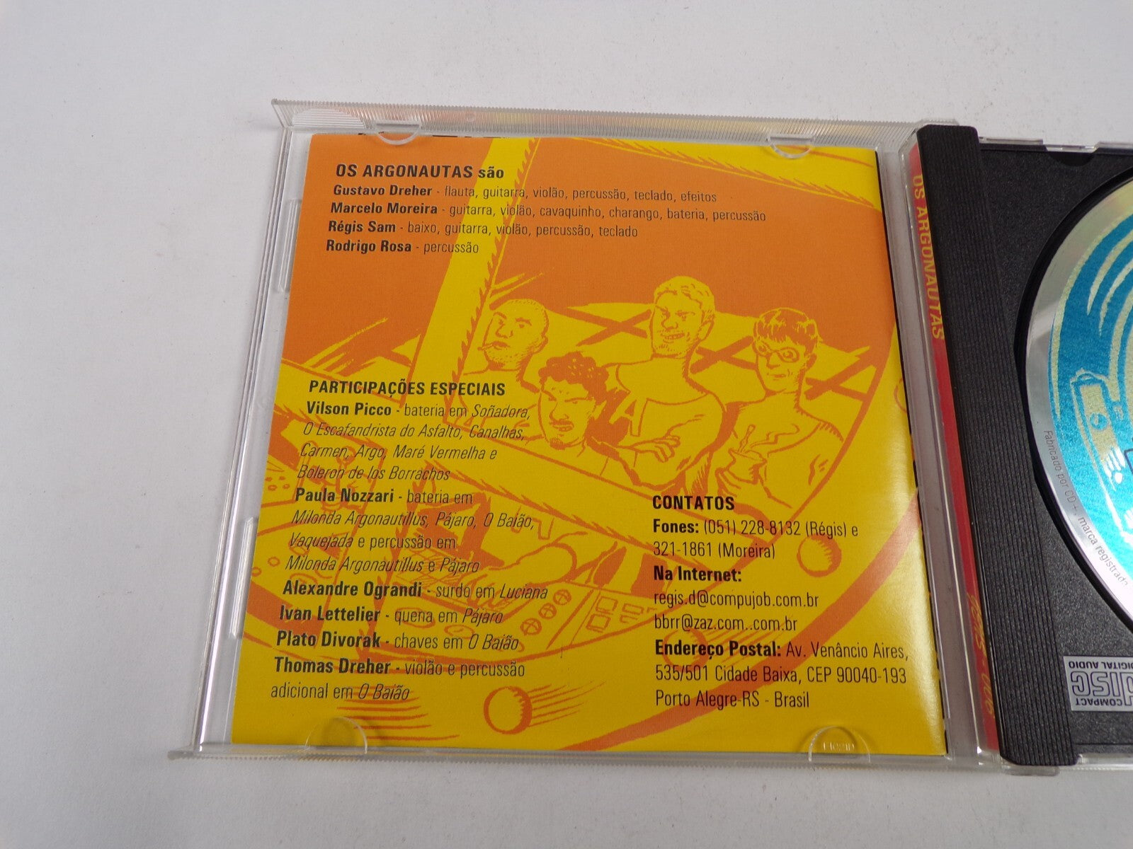 Os Argonautas Sonadora Milonda Argonautillus Spac Invaders Luciana CD#30