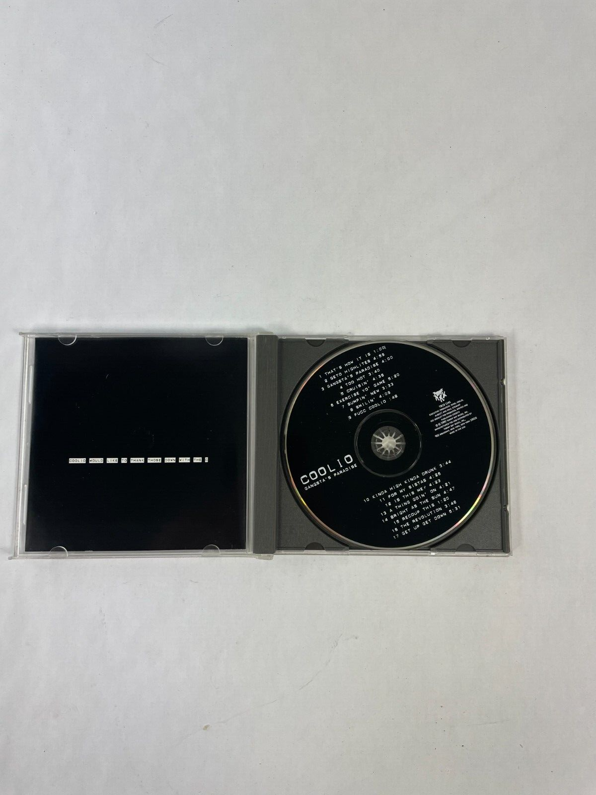 Coolio Gangsta's Paradise That's How It is Geto Highlites Too Hot Cruisin CD 53