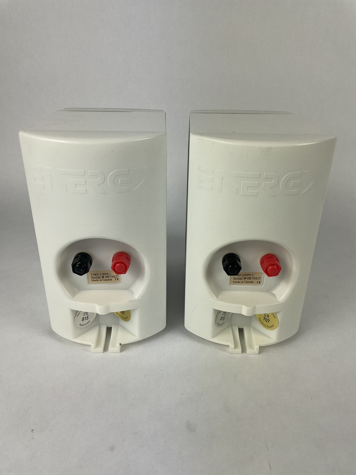 ENERGY SPEAKER SYSTEMS TAKE 2.2 SATELLITE SPEAKER SURROUND SPEAKERS (Pair)