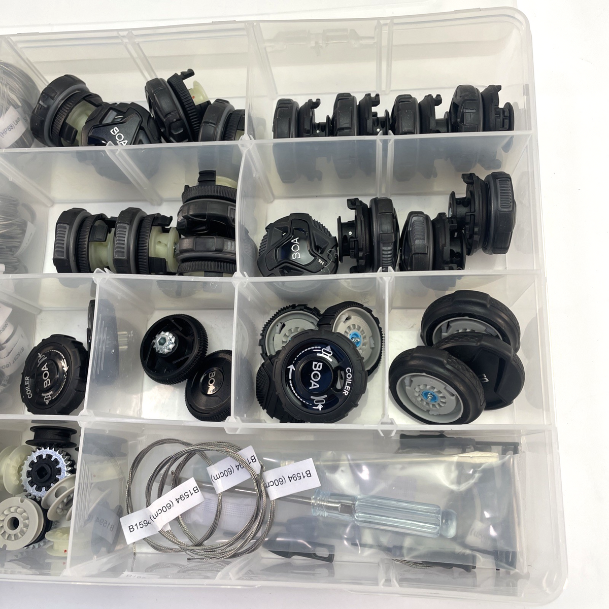 BOA Fit System Master Spare Parts Repair Kit Dials Laces Tools Shop Dealer Case*