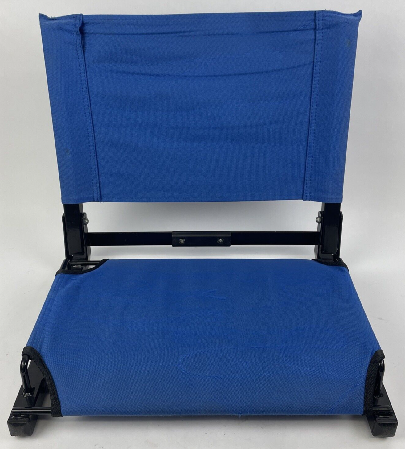 The Stadium Chair Company Blue Bleacher Seat Cushioned Seat Comfort EL TORO Ca.