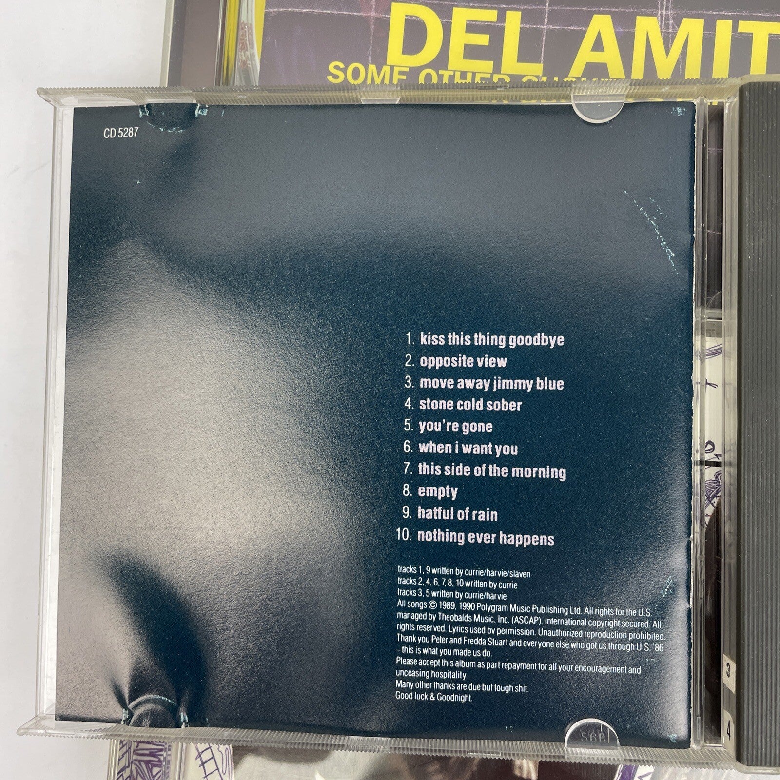 del Amitri cd lot of 3 some other suckers change everything TWISTED Waking Hour