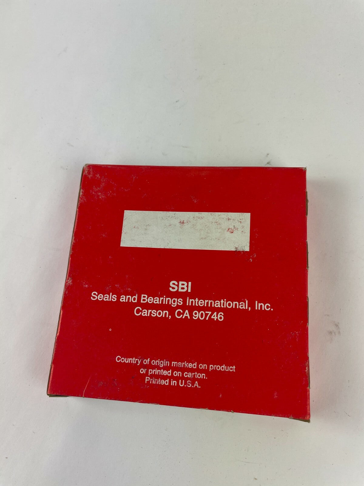 Genuine SBI 2081 automotive oil and grease seal OEM replacement for bearing and rotating shaft sealing applications A1.