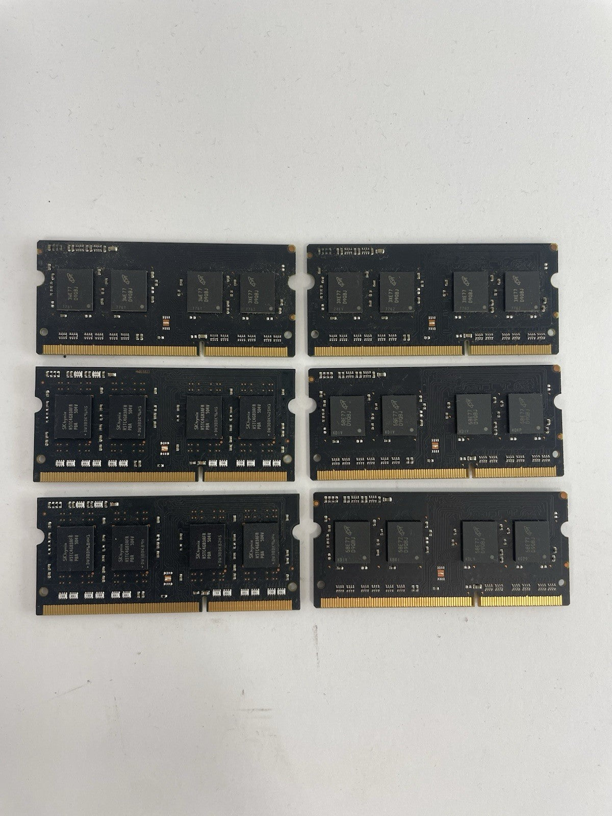 Lot 6 Micron 4GB DDR3L 1600 PC3L-12800S 1Rx8 Laptop RAM SODIMM