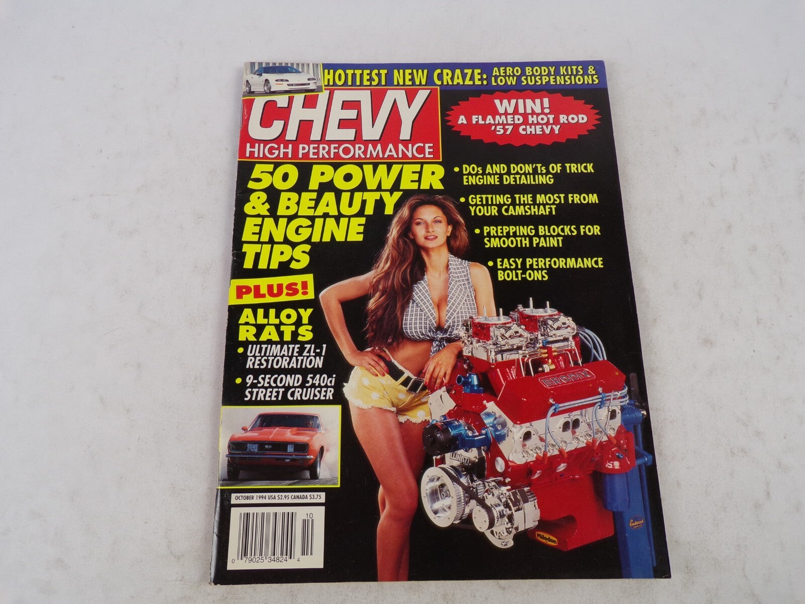 October 1994 Chevy High Performance 50 Power & Beauty Engine Tips Plus! Alloy Ra
