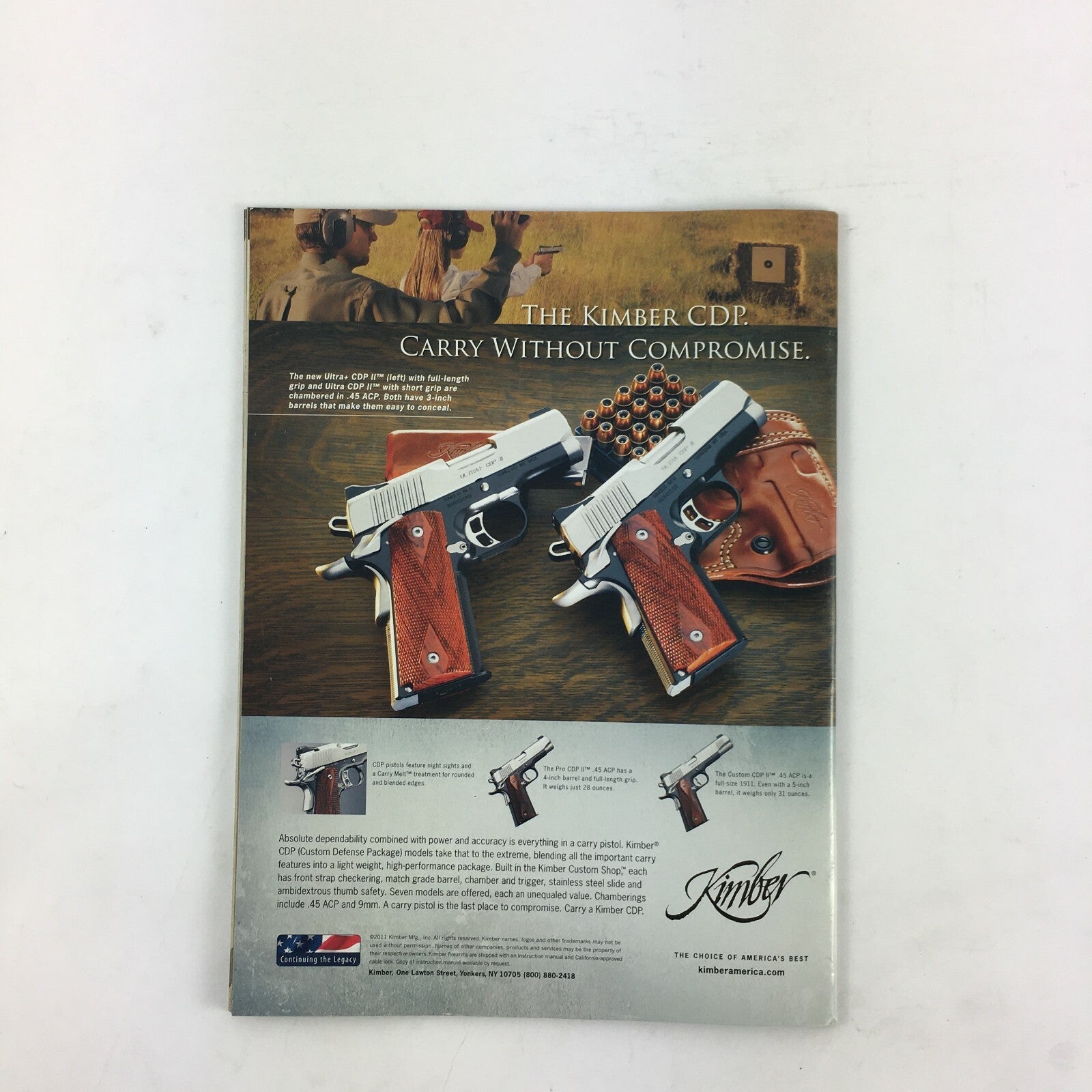 April 2012 Shooting Time Magazine Model 700 Turn 50 Switch Barrel Bolt Action