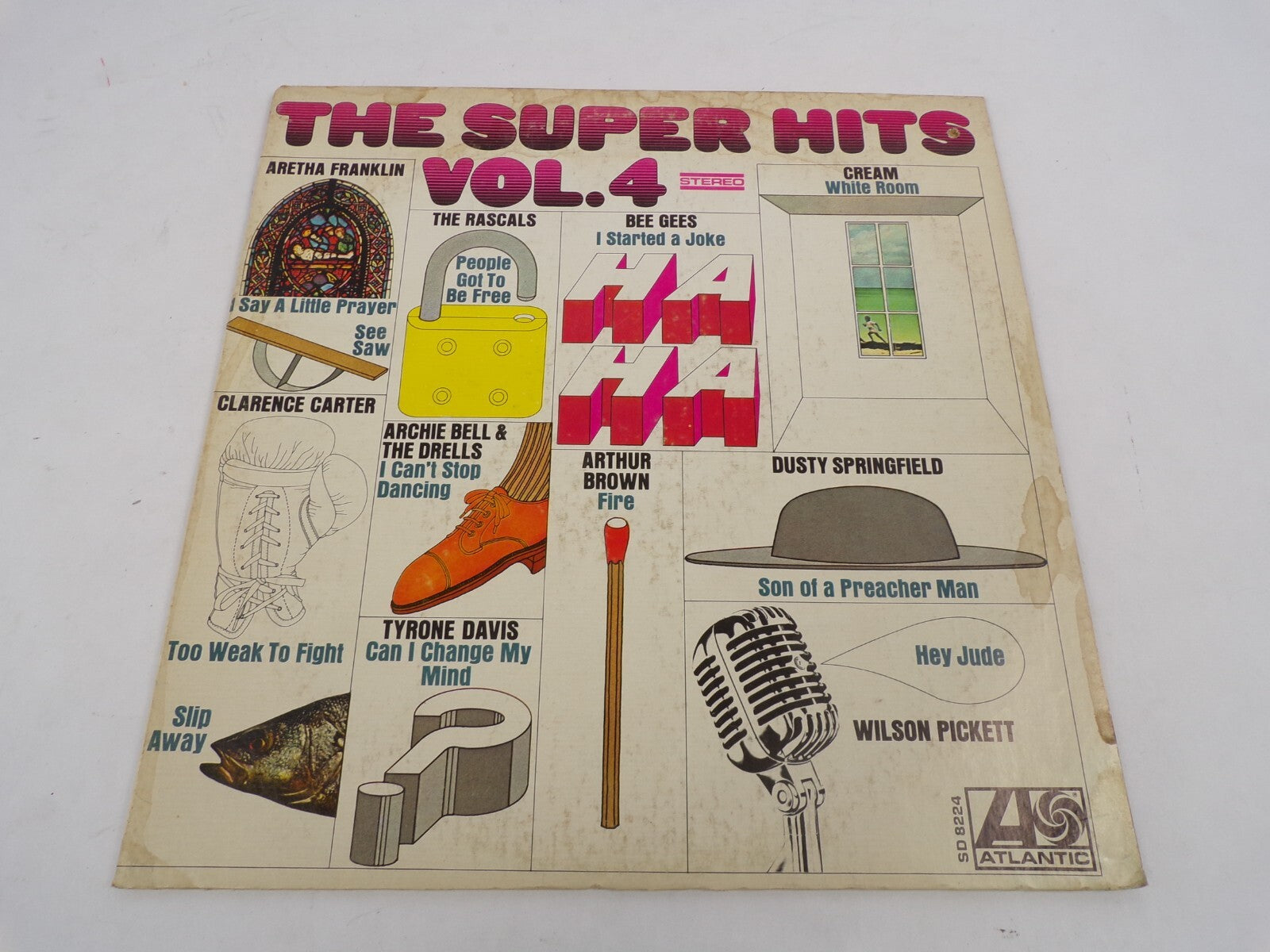 The Super Hits Vol.4 Aretha Franklin See Saw The Rascals People Got To be Free