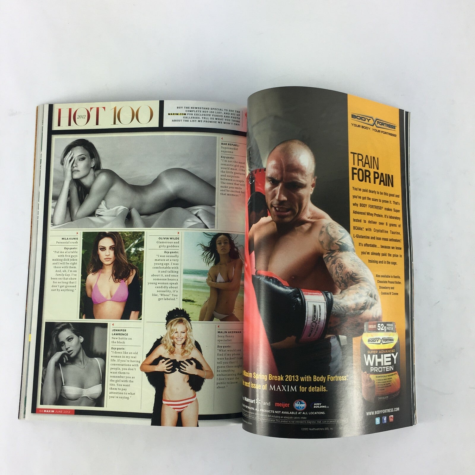 June 2012 Maxim Magazine Weapon of Mass Seduction High Octane Cocktails