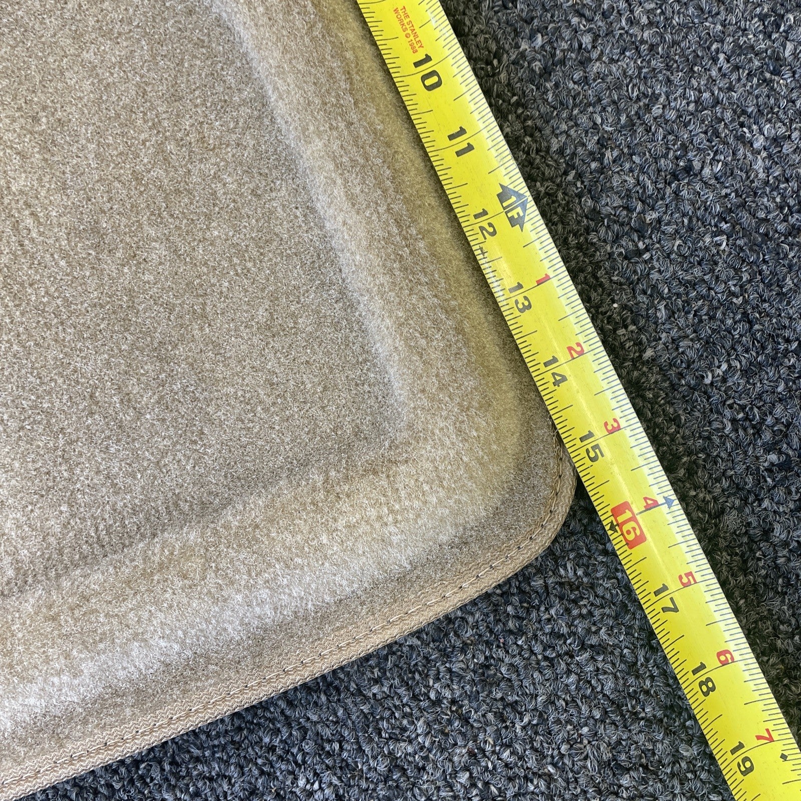 Early 2000 Ford Expedition Navigator OEM Rear Floor Carpet Beige - Beige - LOOK