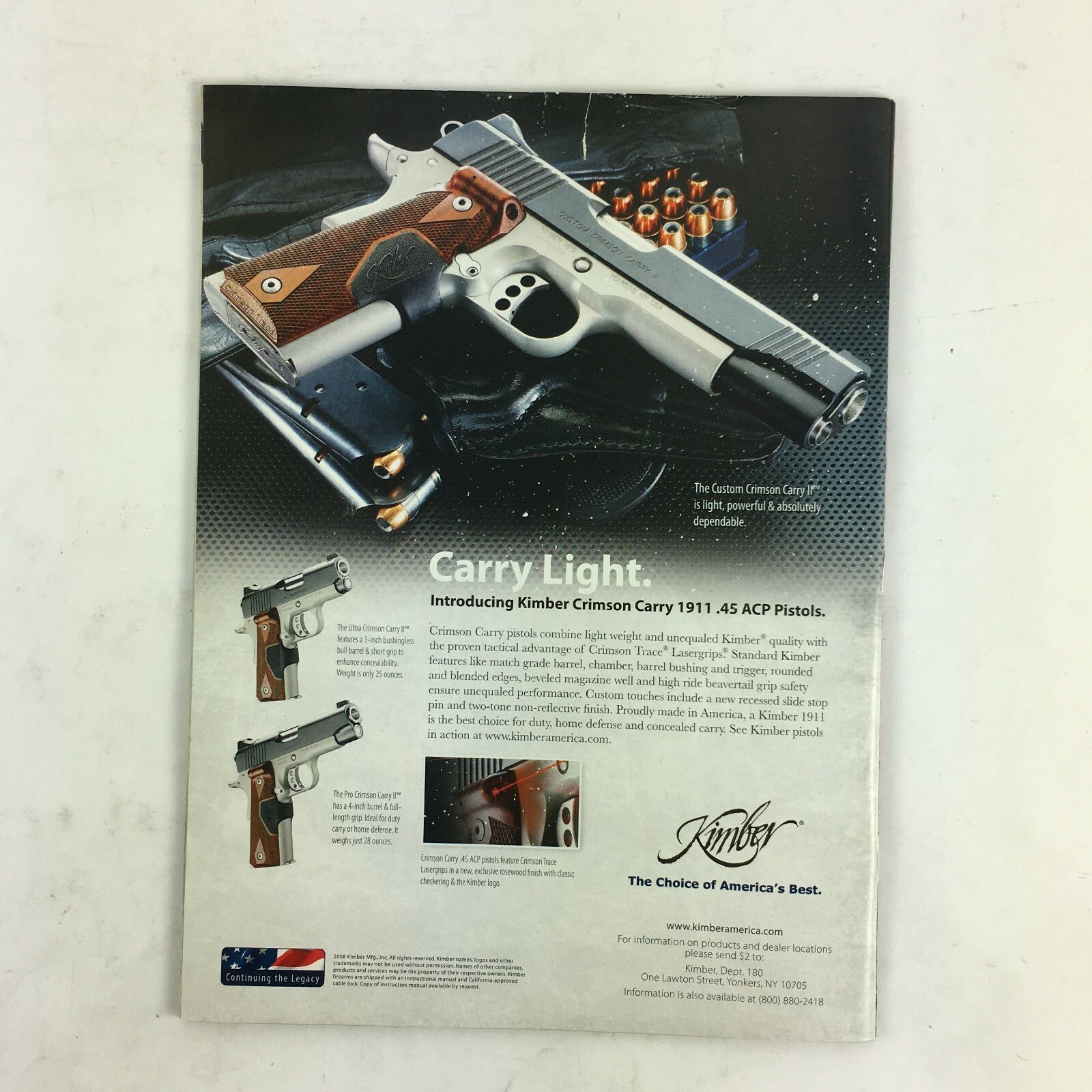 June 2009 Guns & Ammo Magazine Stag 7 Hunter 6.8mm SPC Marlin 336C .35 Remington