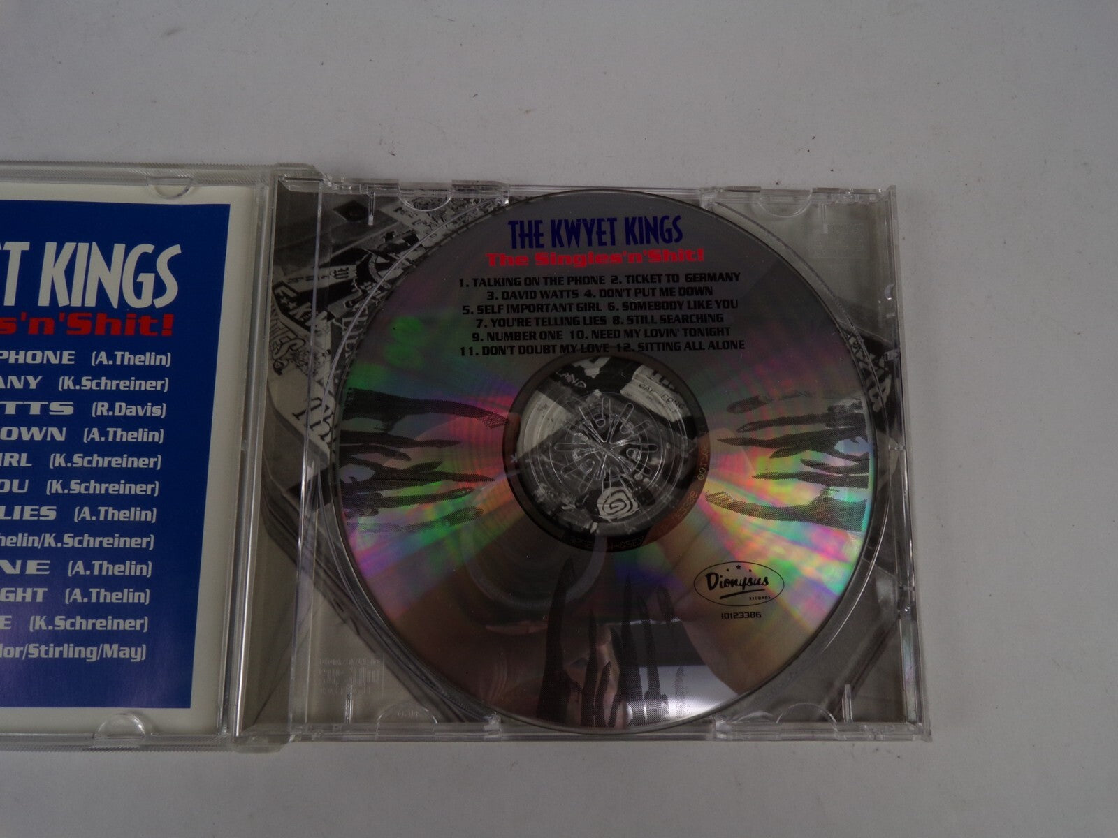 The Kwyet Kings The Singles' n' Shit David Watts Number One CD#40