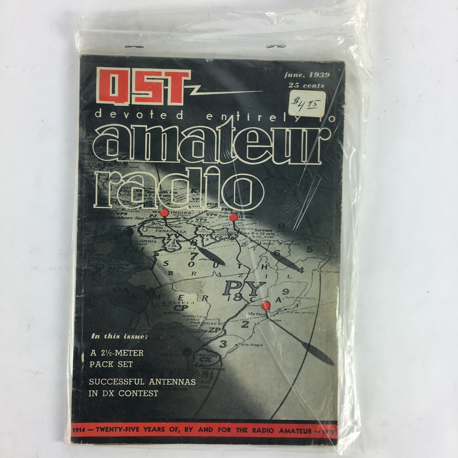 June 1939 QST Amateur Radio Magazine Successful Antennas in DX Contest
