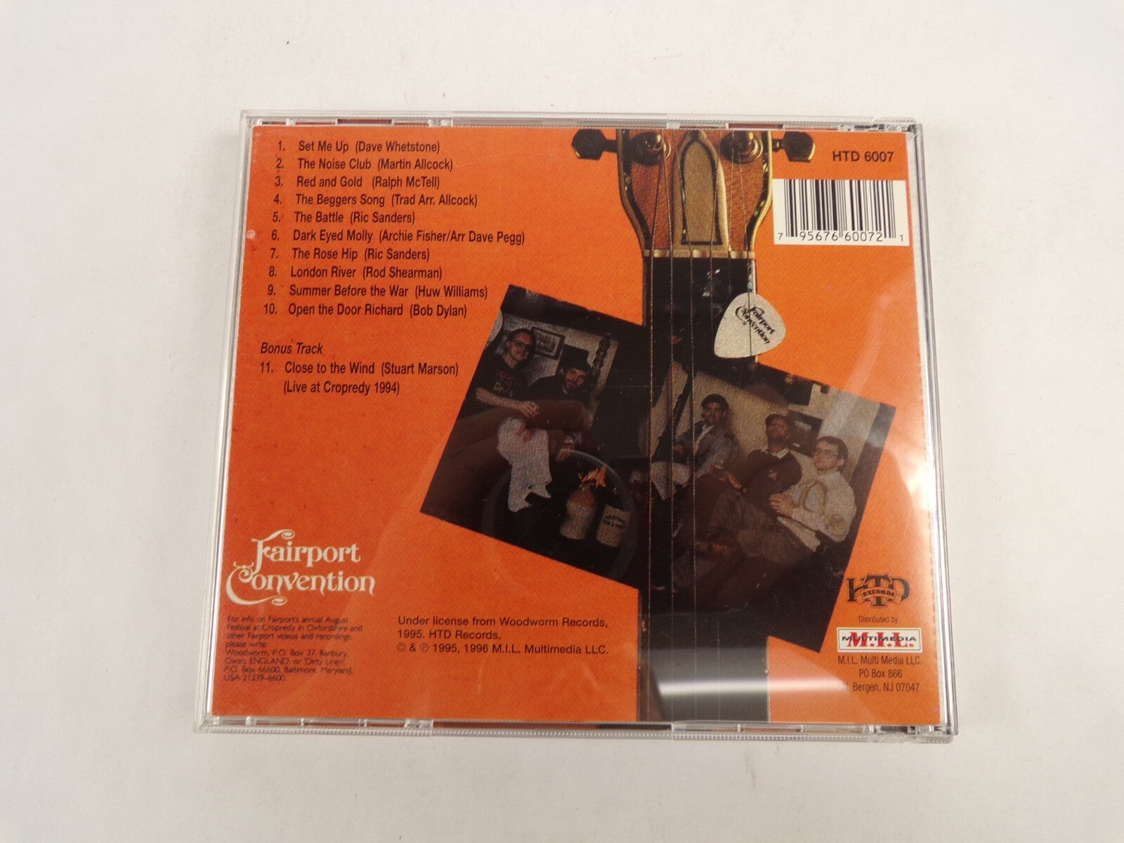 Fairport Convention Red & Gold Set Me Up The Noise Club The Rose Hip CD#52