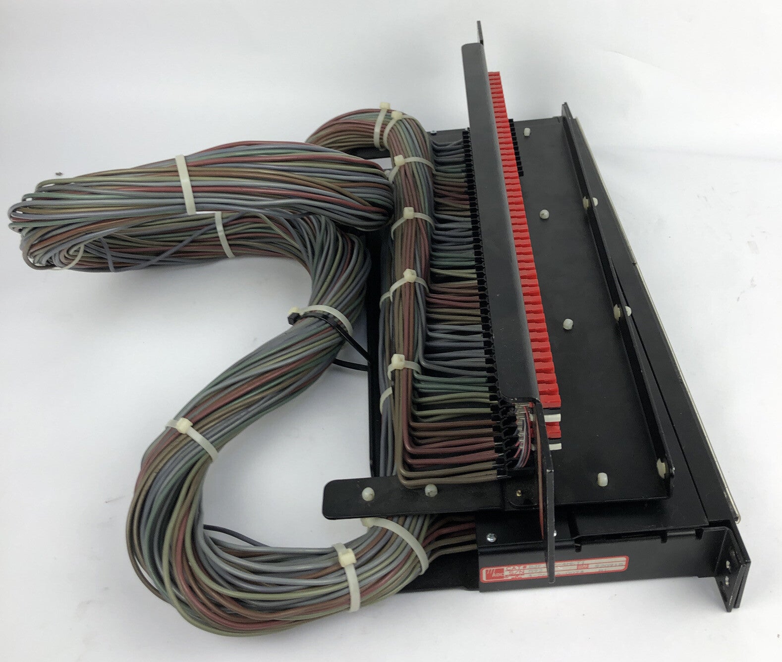ADC 96 Bantam TT patchbay connected to ADC UP-96NMKII PPC RACKMOUNT PATCHBAY 1