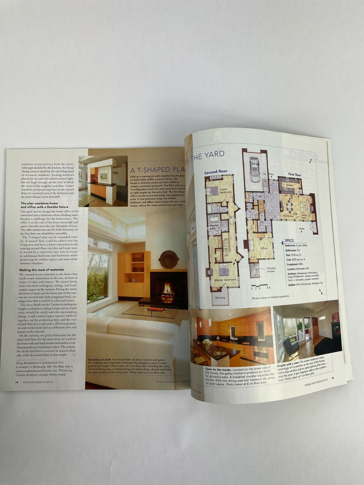 March 2011 Fine Homebuilding Magazine Clever Cabinetry High-Performance Less #B