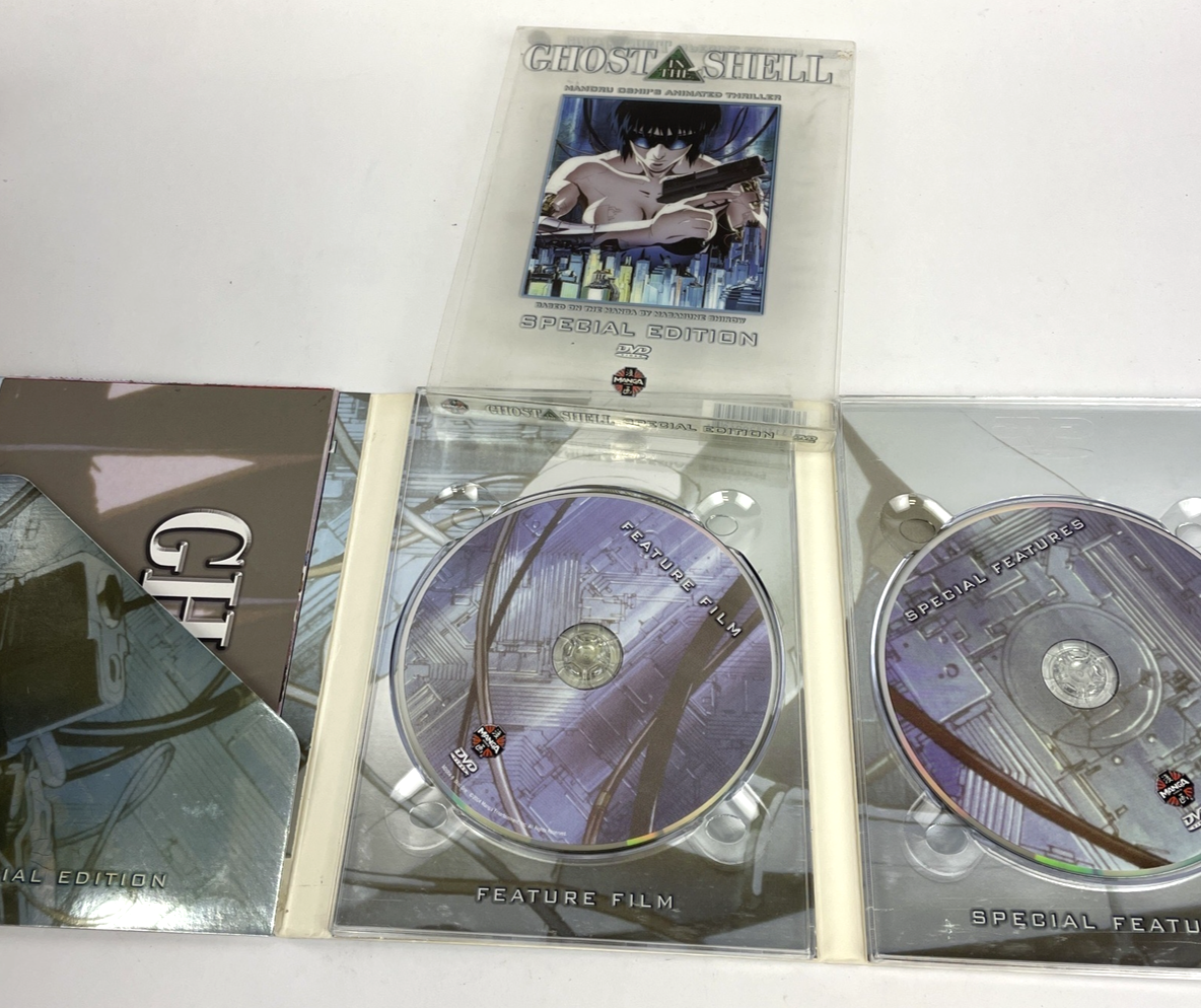 Ghost in the Shell -Special Edition - 2 DVD 1995 ANIME slipcover poster postcard