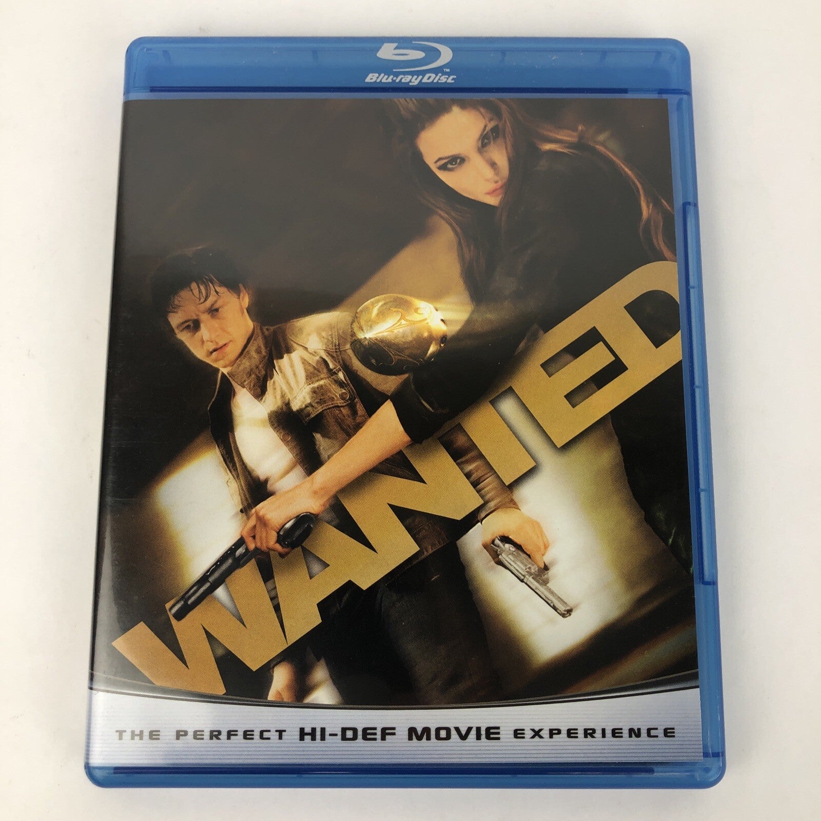 Wanted (Blu-ray, 2008) 2-Disc, Mint Discs Guaranteed