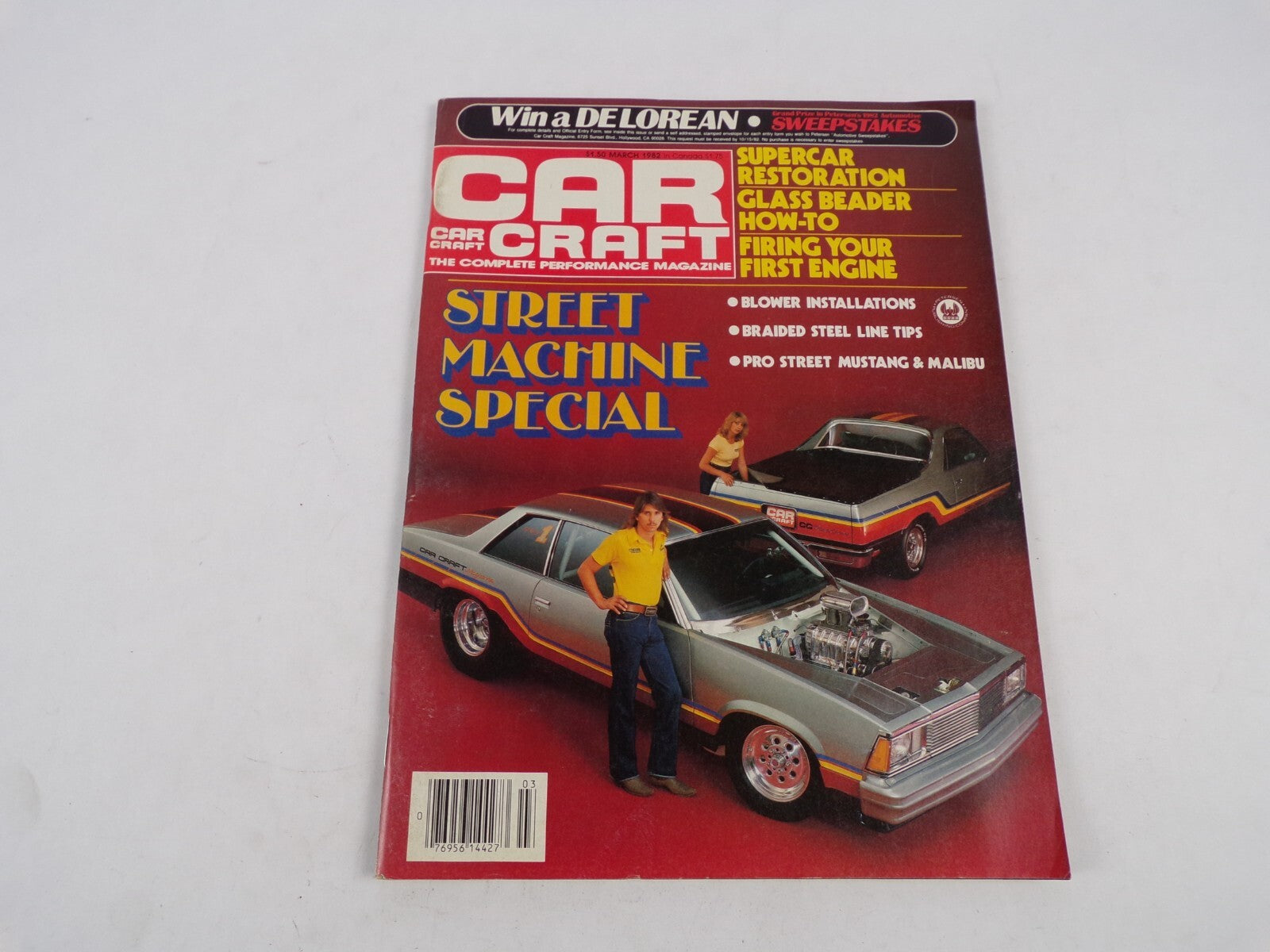 March 1982 Car Craft Street Machine Special Win A Delorean Sweepstakes Supercar