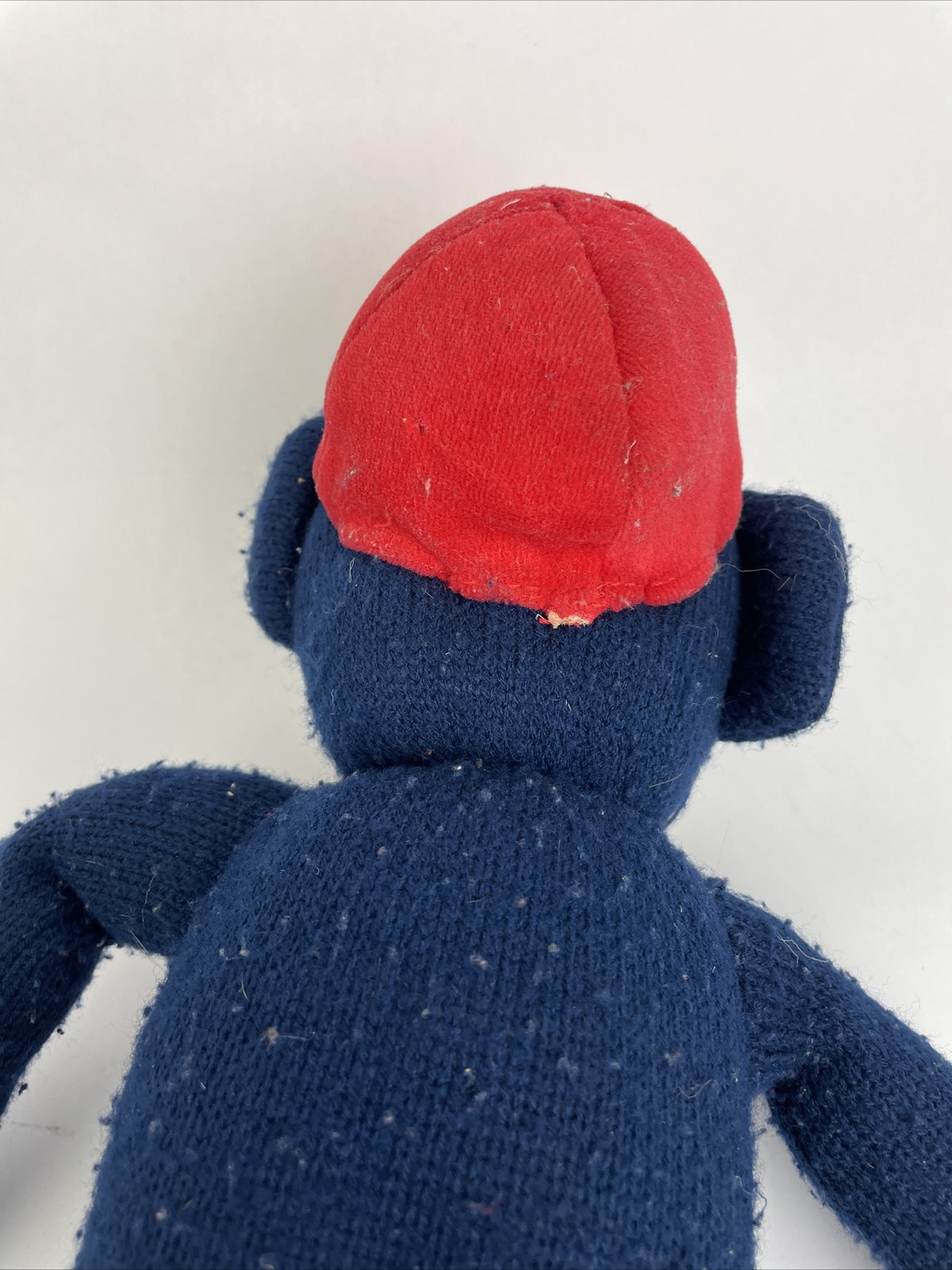 Anaheim Angels Baseball Team Red Rally Monkey KNIT Doll MLB BASEBALL FOREVER