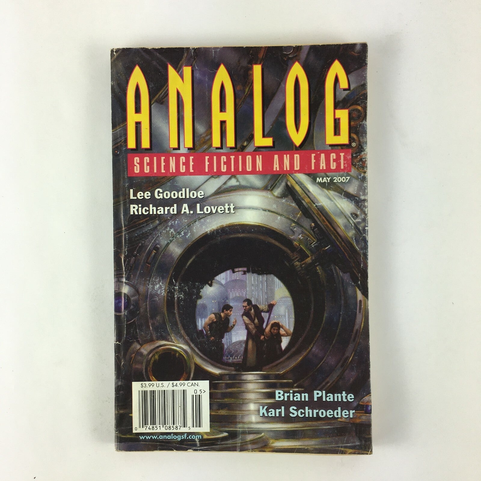May 2007 Analog ScienceFiction Fact Magazine Lee Goodloe Richard A.Lovett Brain
