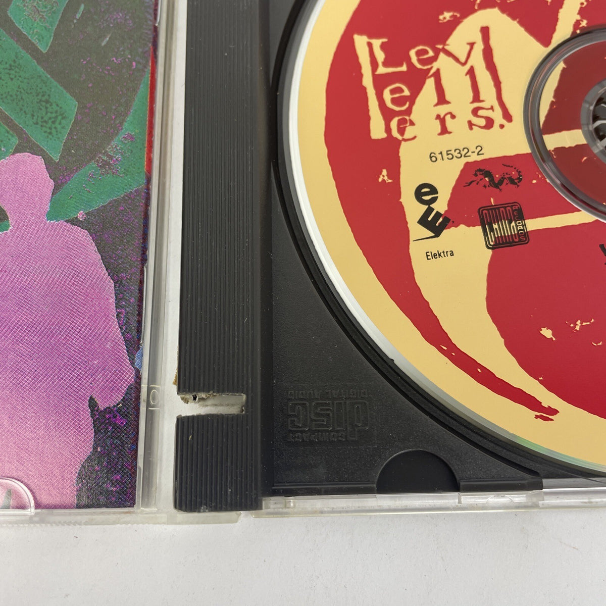 " Levellers " Self-titled - Digital Audio CD PROMO Copy 1994 Electra Records - L
