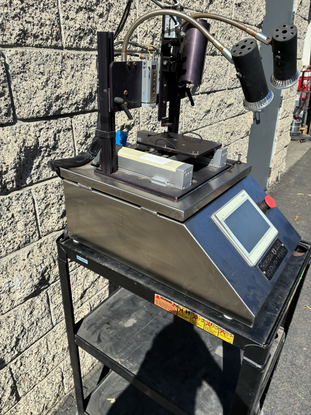 Thompson Duke Industrial ACF1 Filling Machine Festo HMI Water Damaged Parts Repa