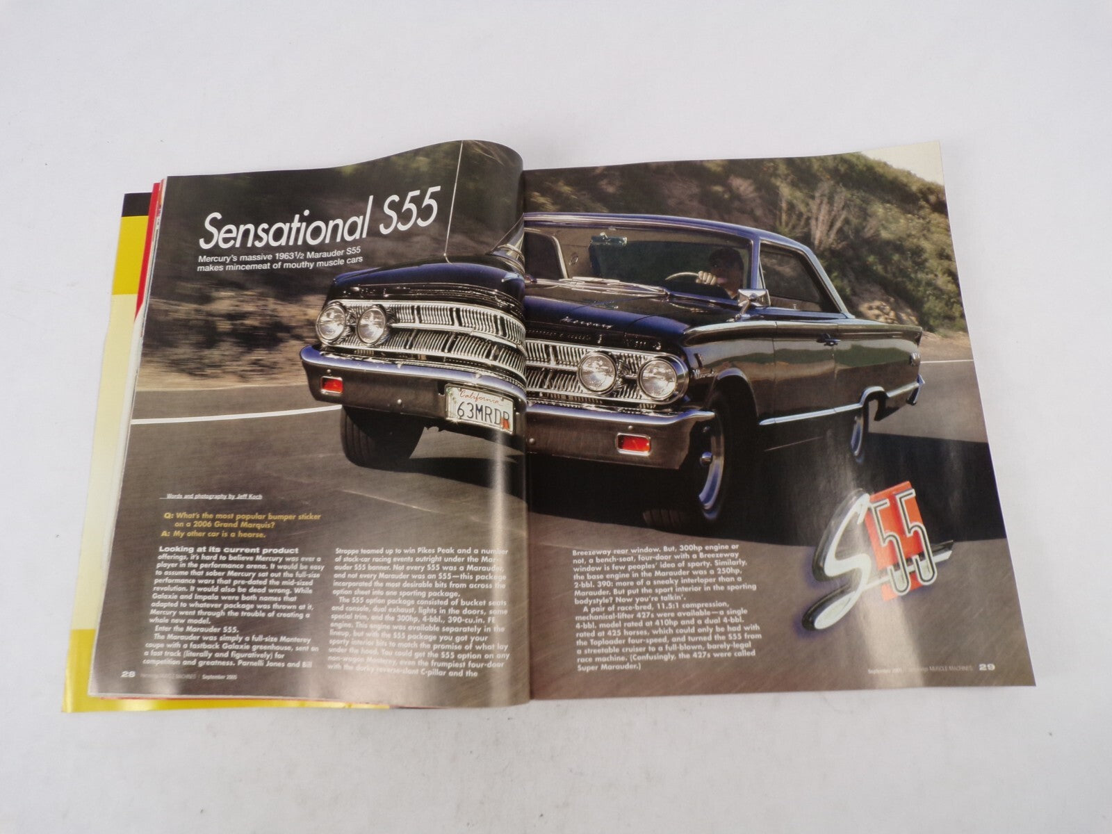 September 2005 Muscle Machines Magazine Chysler's 426 Hemi Unleashed! 1967 Hemi