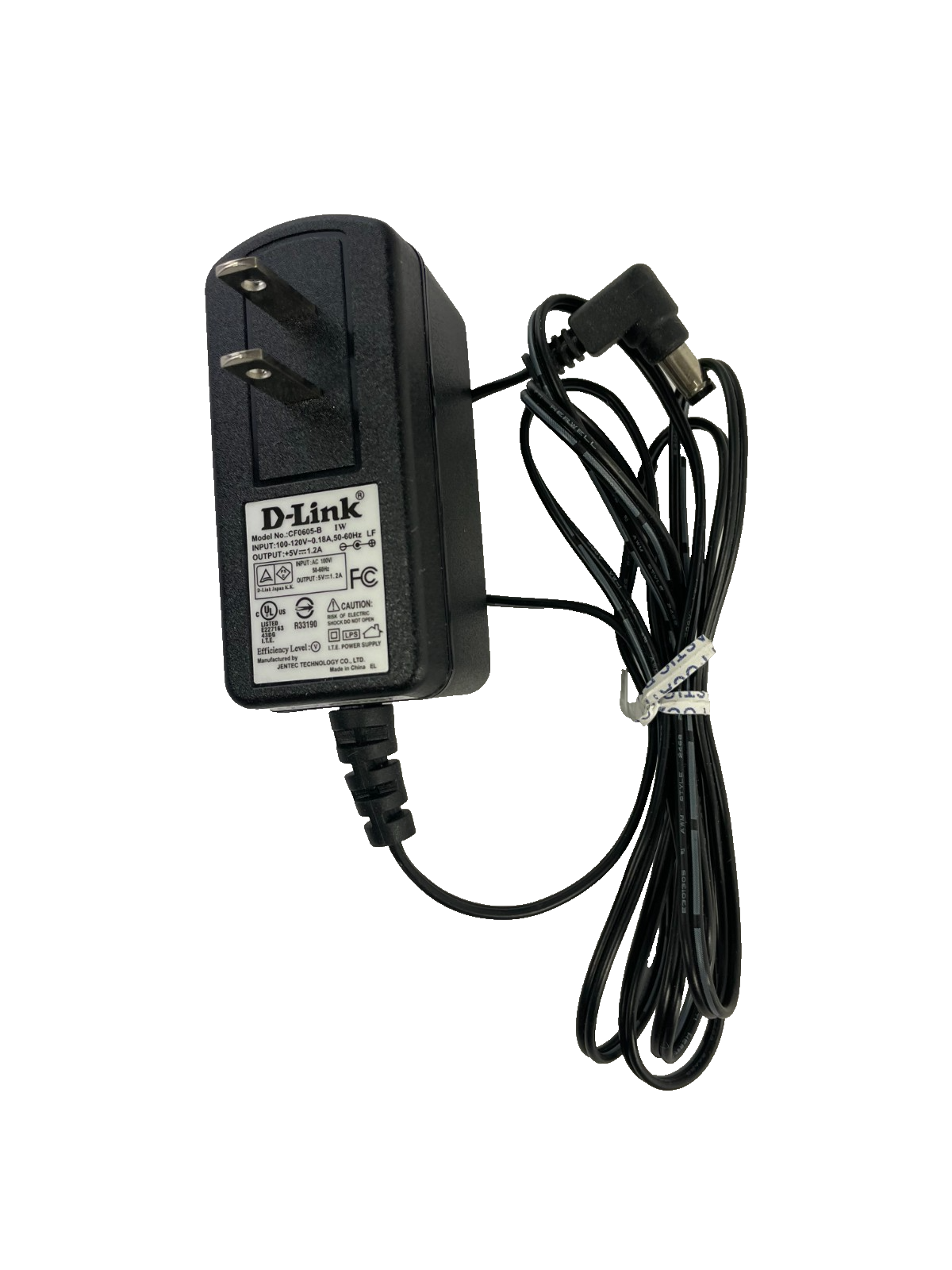 Geniune Dlink Model CF0605-B Output 5V 1.2A AC Power Supply Adapter #A71