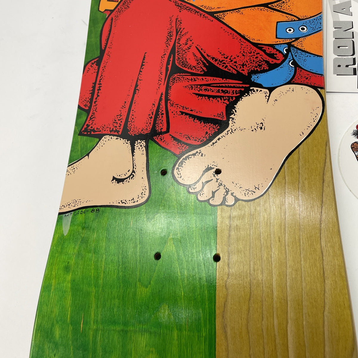 RON ALLEN "INSANE" RE-Issue Deck H-Street Skateboards Watson Laminates 14 / 166