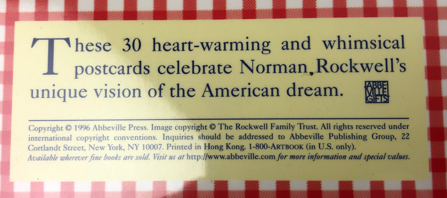 Norman Rockwell: 30 Postcards (Gift Line) by Abbeville Press Paperback Book