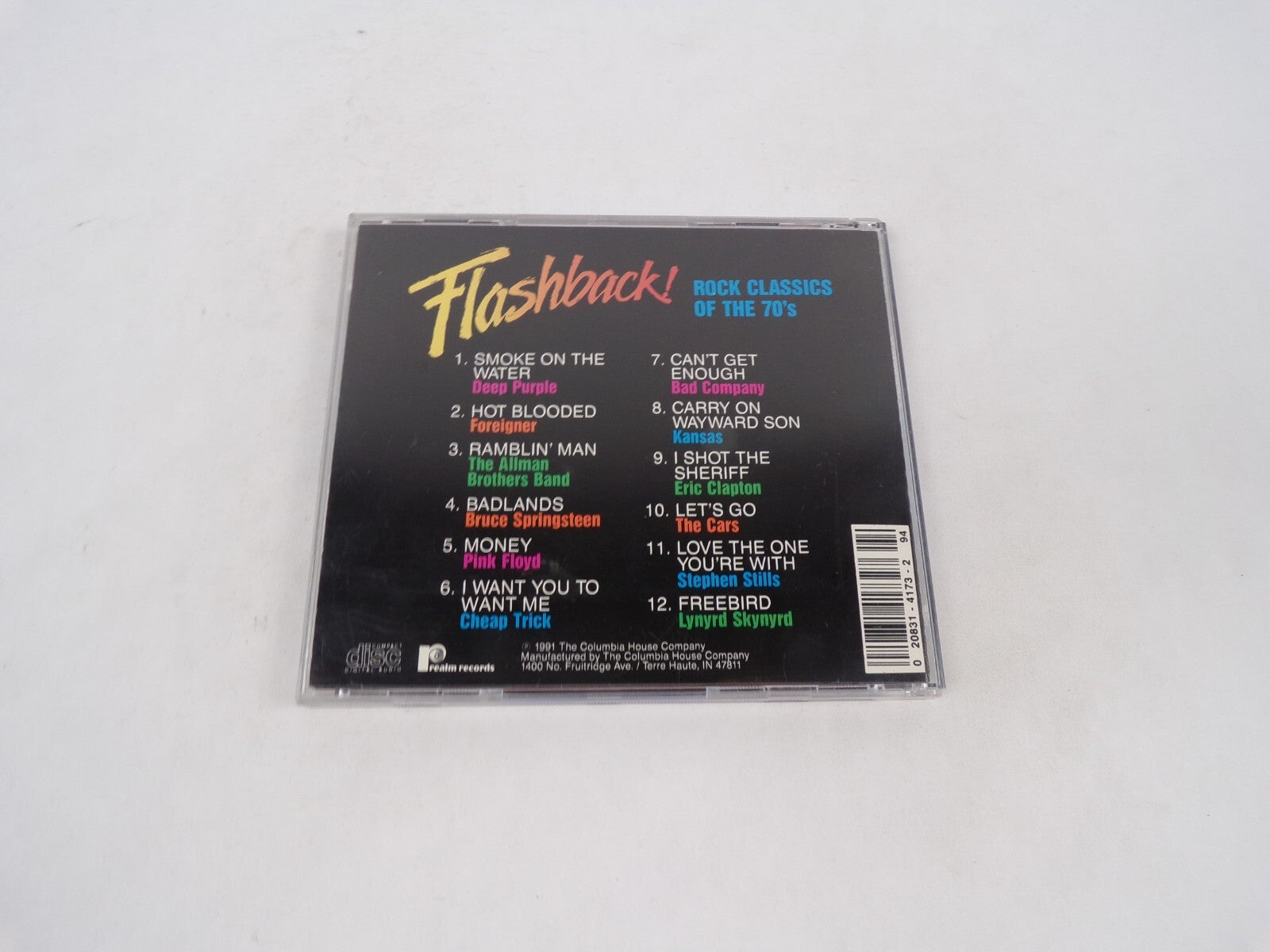 Flashback! Rock Classics Of The '70s The Allman Brothers Band Bad Company CD#71