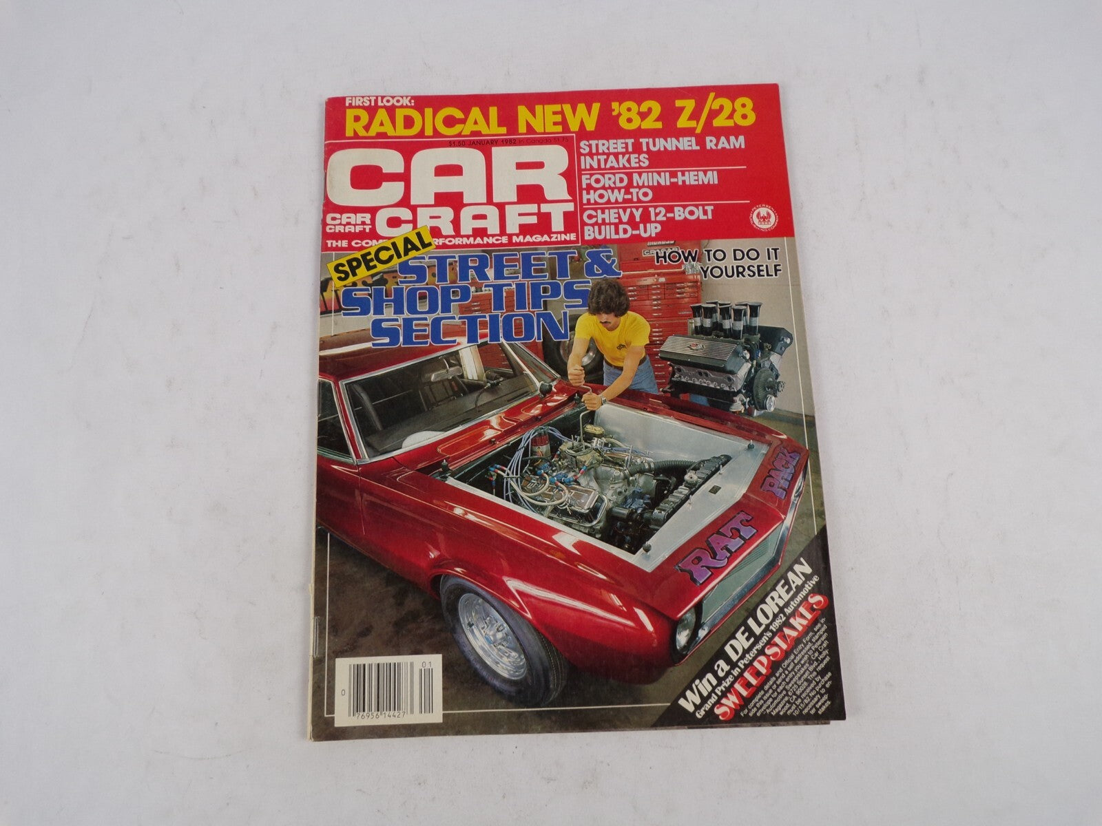 January 1982 Car Craft Street & Shop Tips Section Radical New '82 Z/28 Street