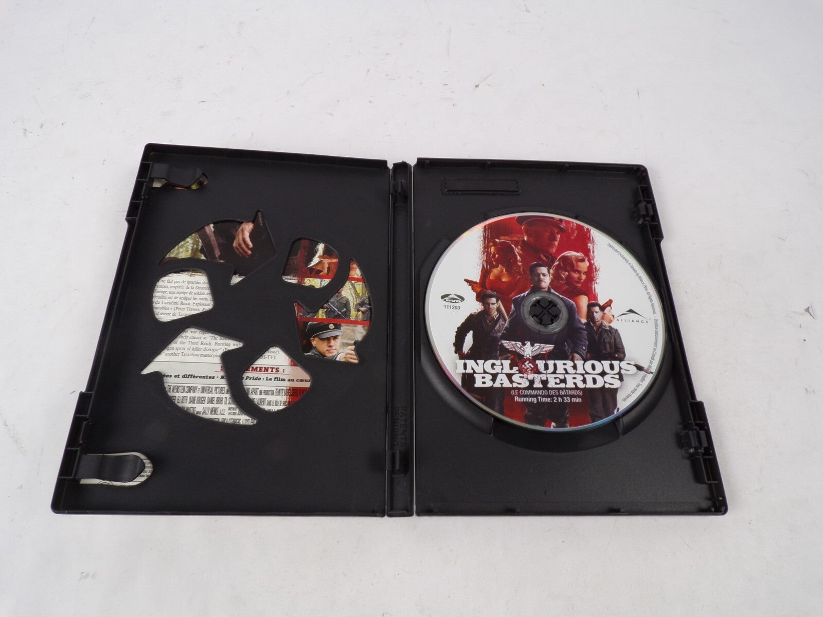 Brad Pitt INGL Urious Basterds A Film By Quentin Tarantino Le CommandoDVD Movies