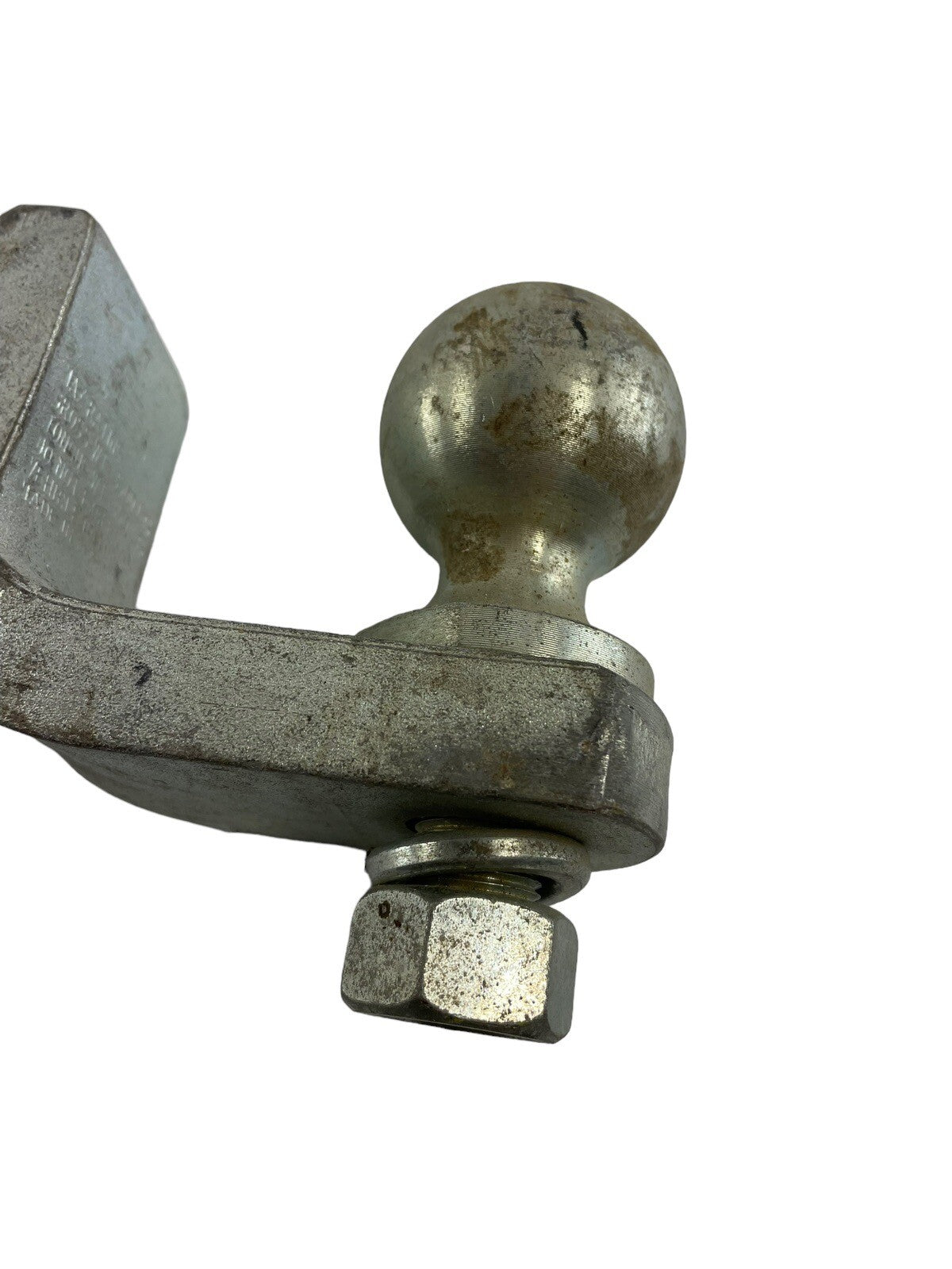 Lot of 2 Reese 6474 3500 lbs. Ball Mount Lock + 2" Chrome Trailer Hitch Ball