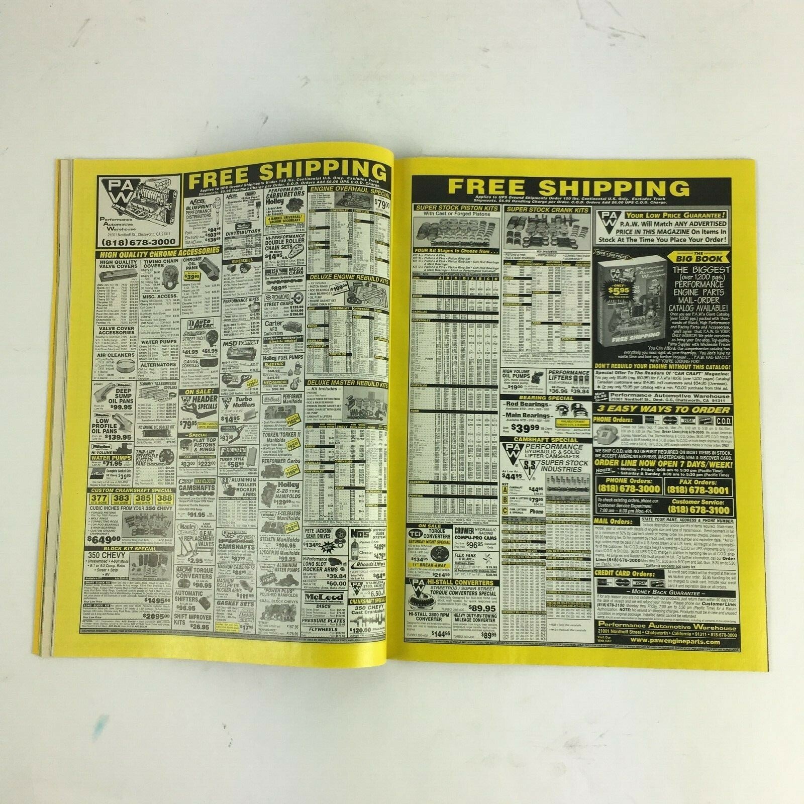 December 2000 Car Craft Magazine 99+ Engine Swaps Made Easy! Chevy Ford Mopar