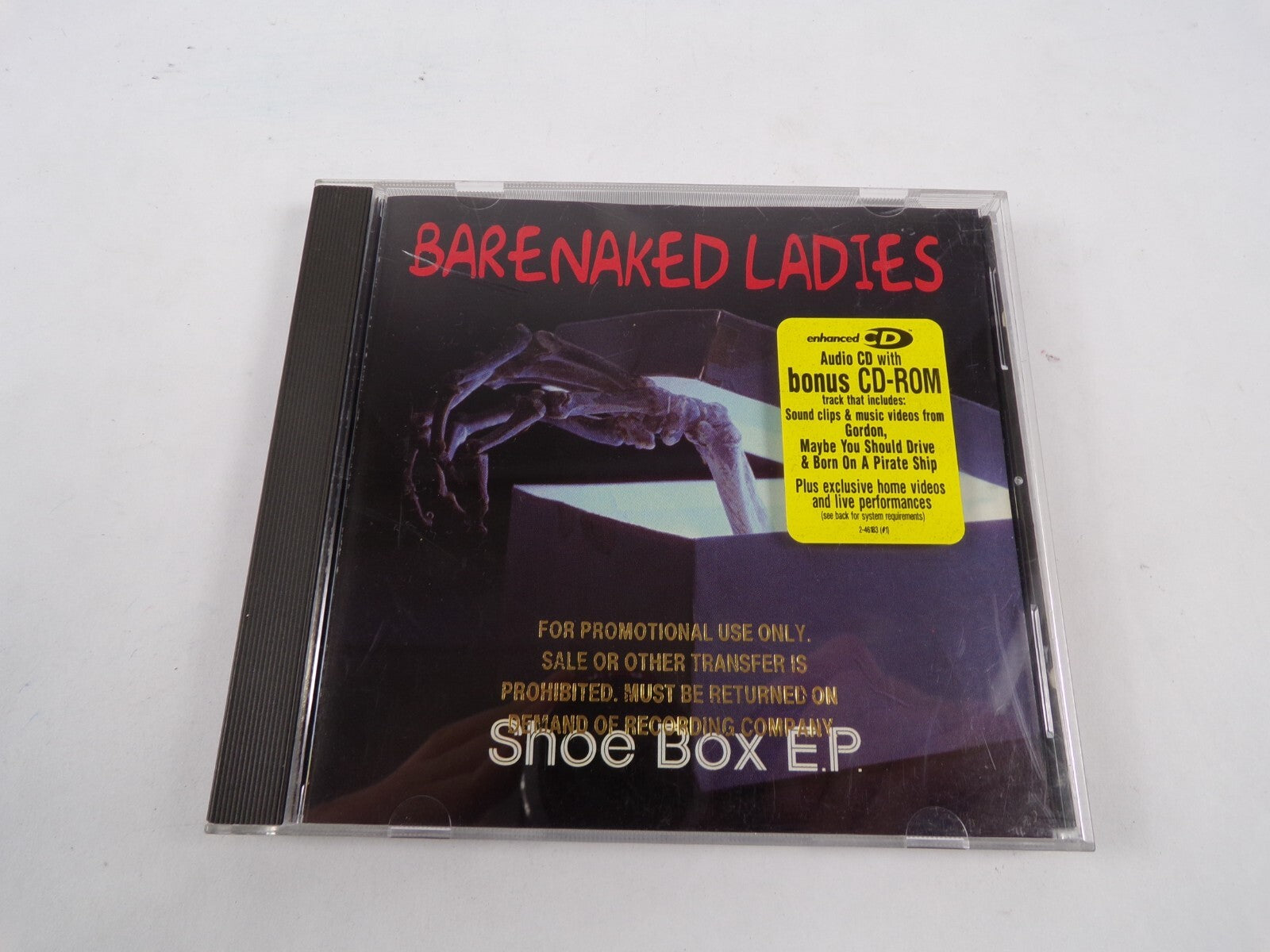 Barenaked Ladies Shoe Box Ep For Promotional Use Only Bonus CD-Rom CD #40