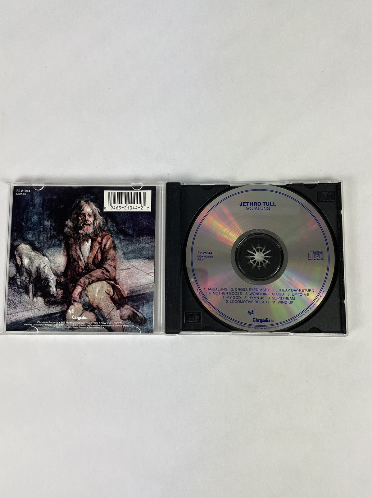 Aqualung - Jethro Tull 2008, Chrysalis Records CD #7