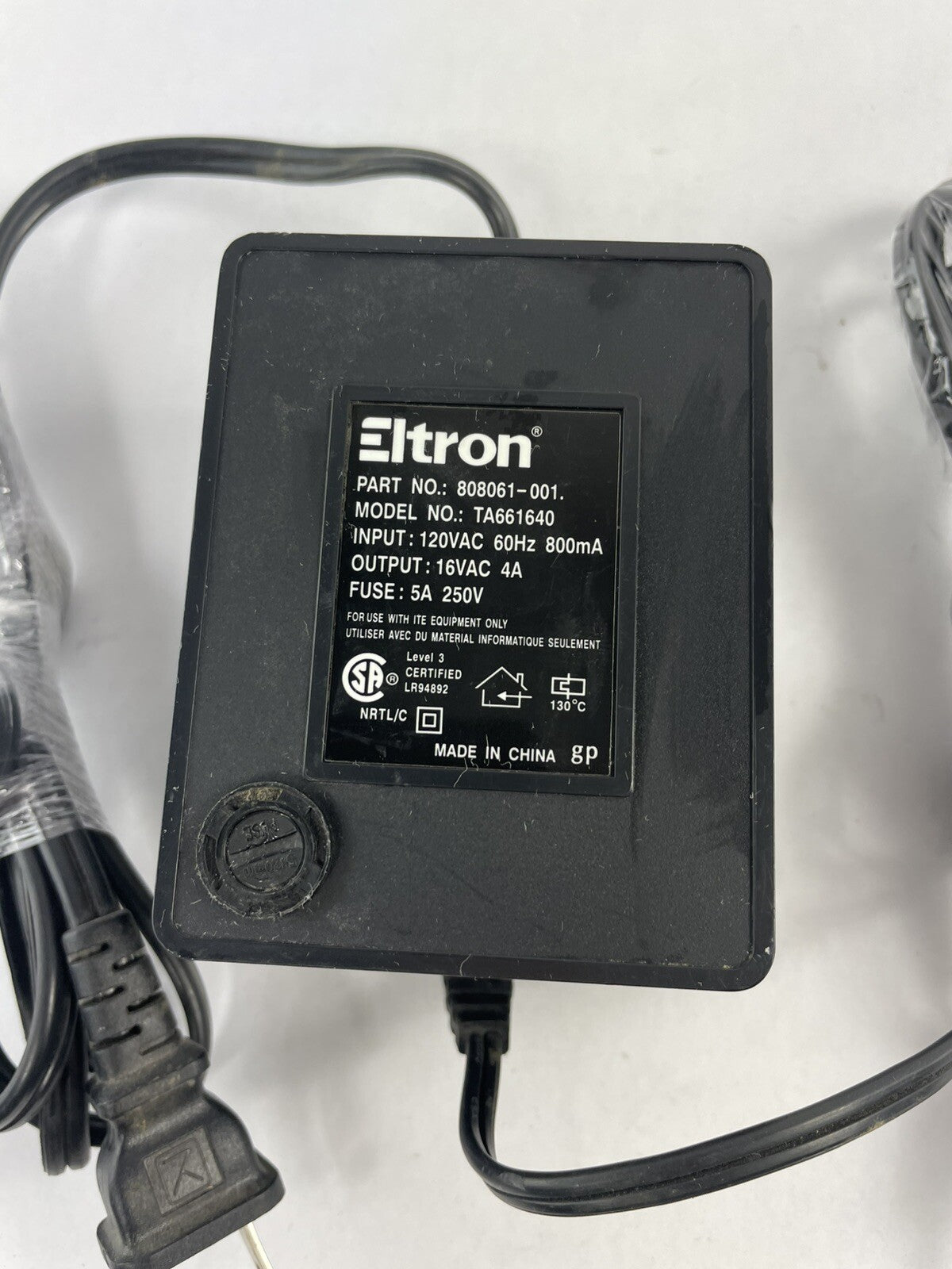 Original Eltron Zebra 808061-001 TA661640 Thermal Printer Power supply B01