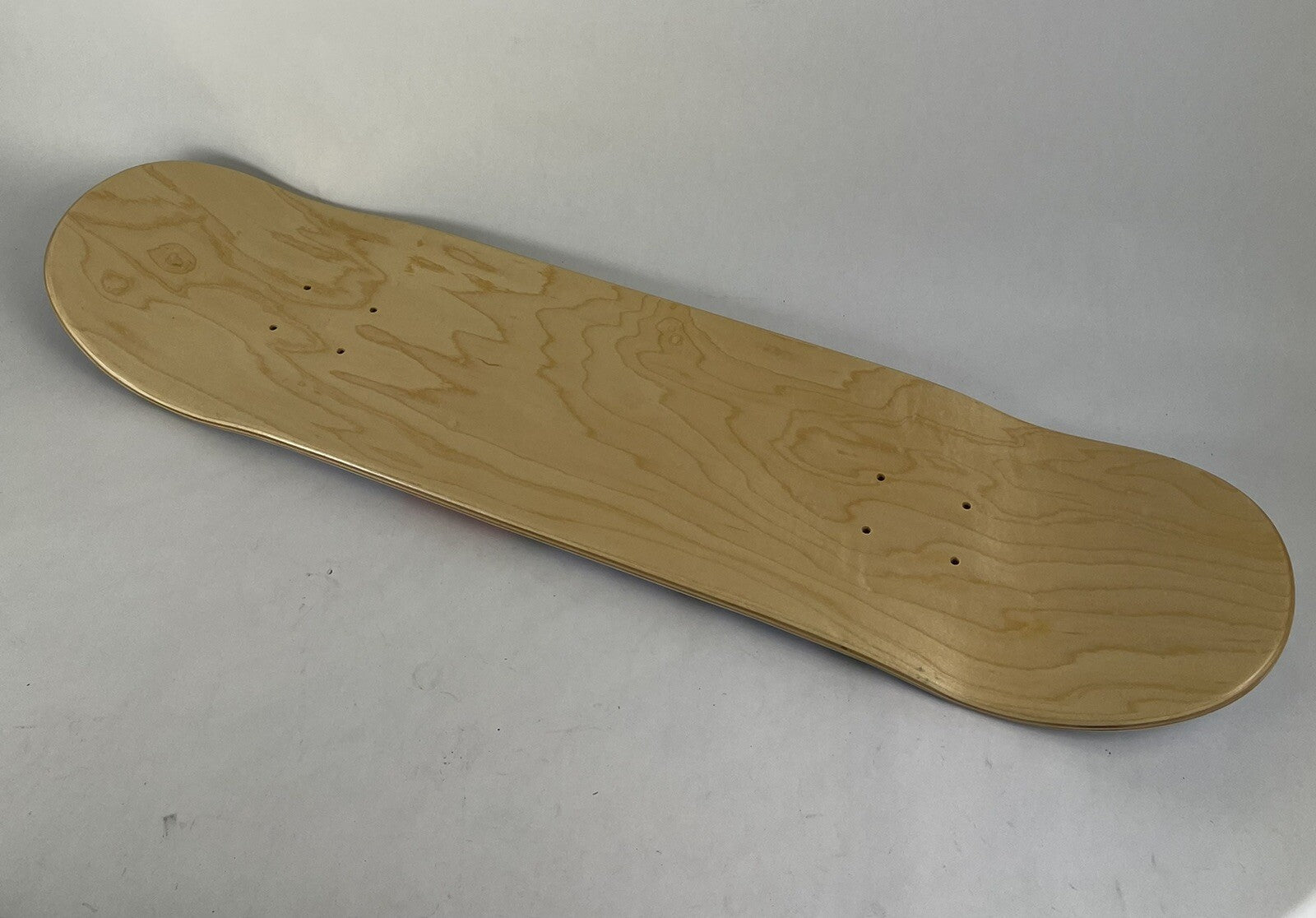 Shoe Sole Source Skate C3 8.5-inch hard rock Canadian maple skateboard deck.