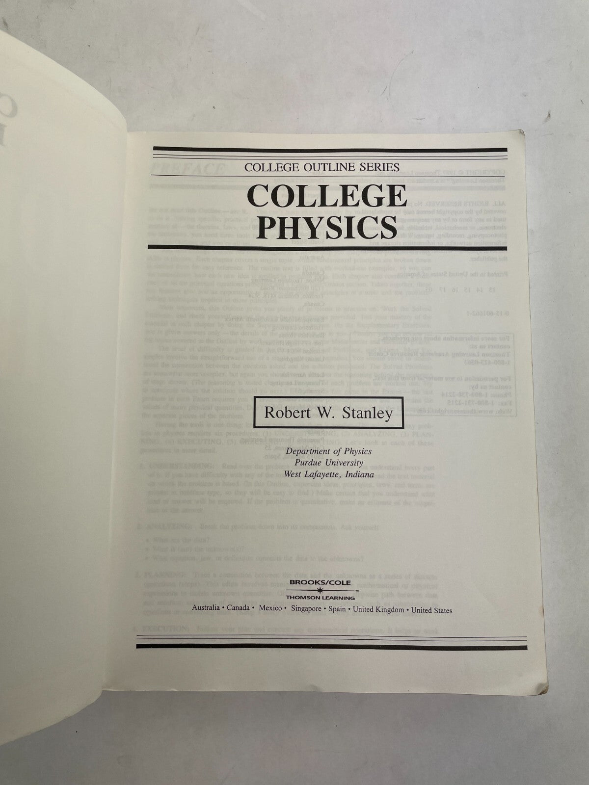 College Physics College Outline Series Robert W. Stanley
